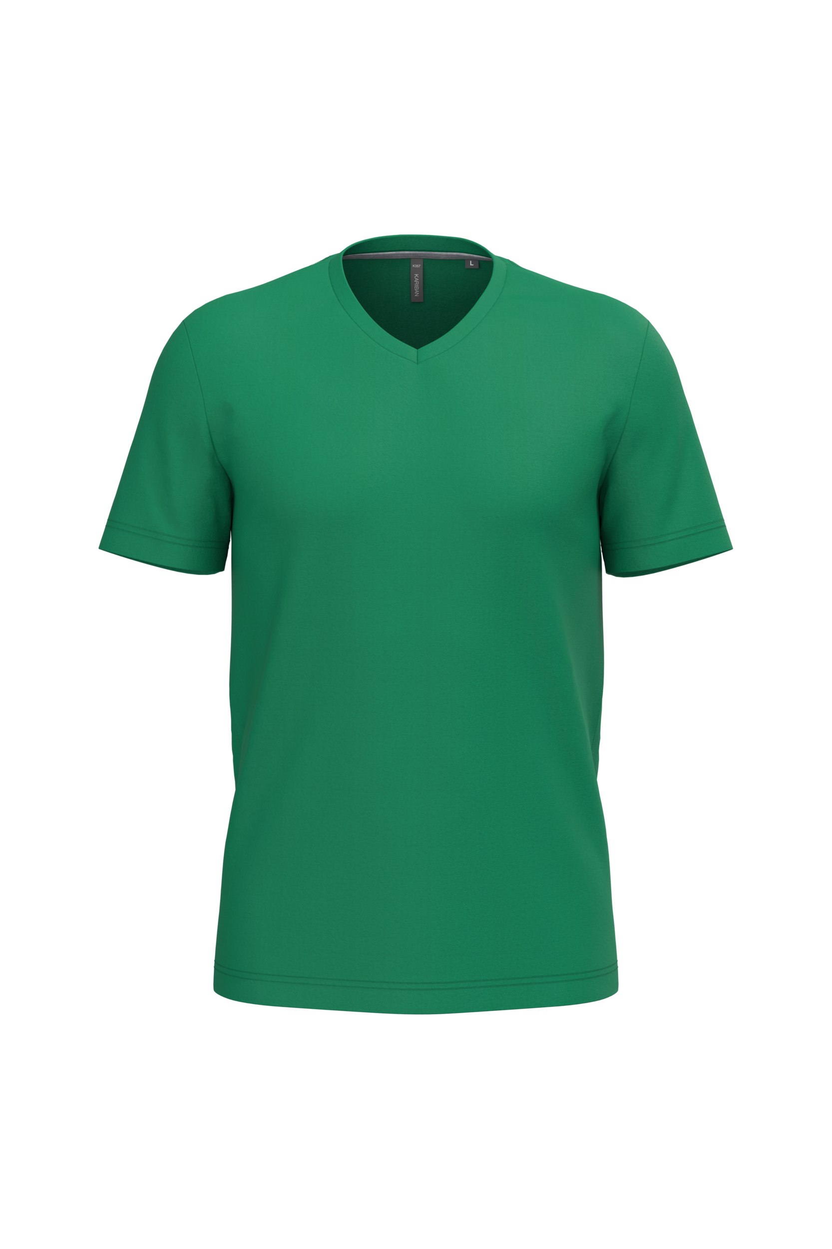 T-shirt col V manches courtes homme - Image 33