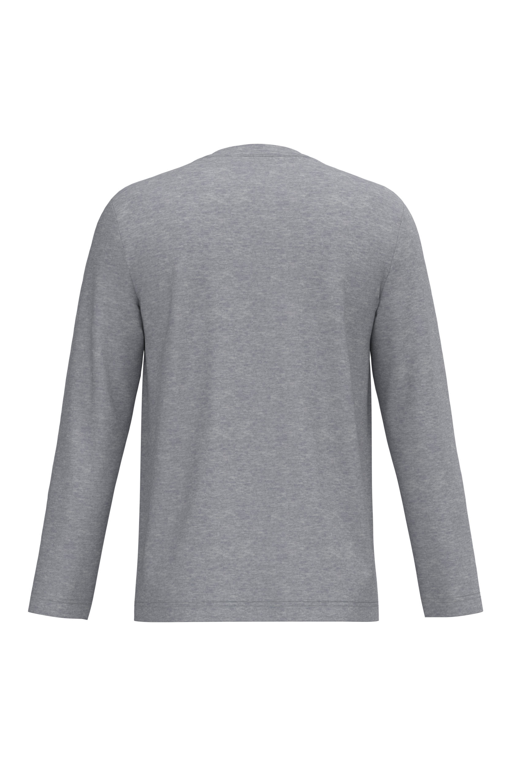 T-shirt col V manches longues homme - Image 46