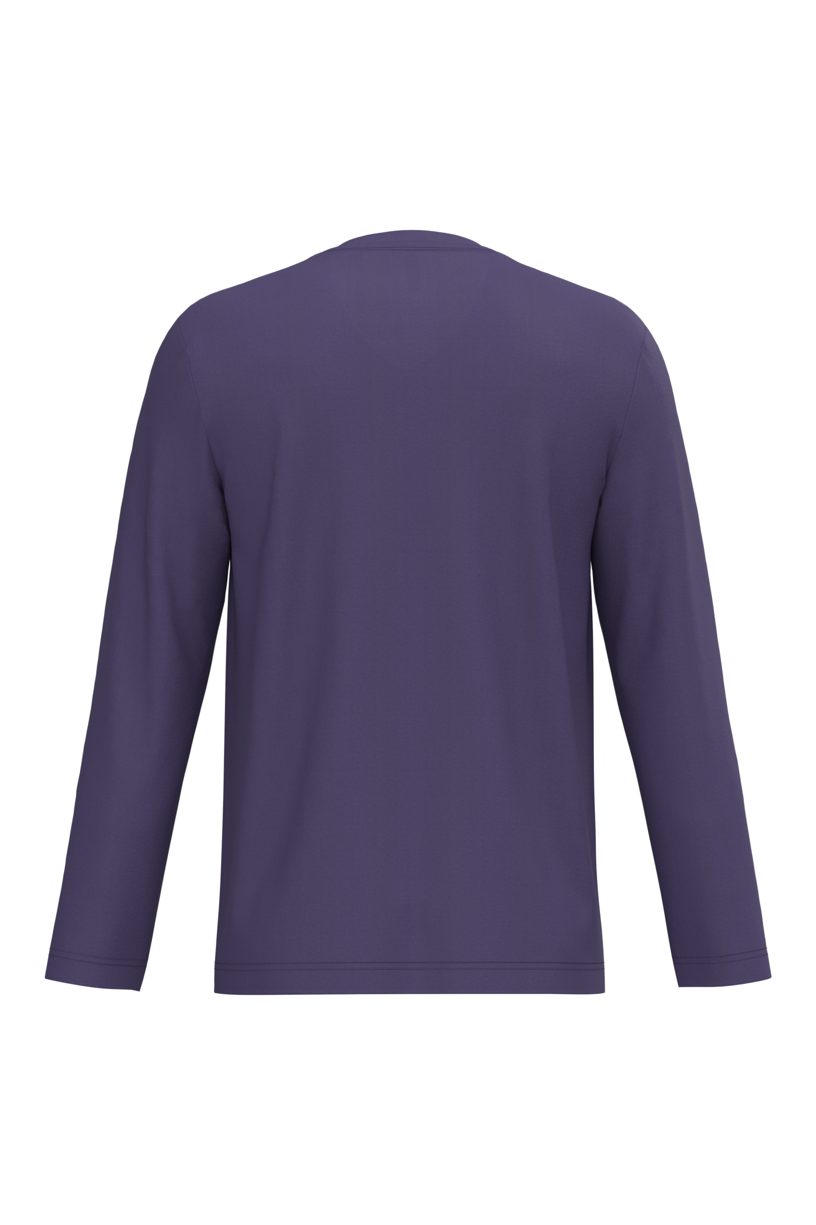 T-shirt col V manches longues homme - Image 49