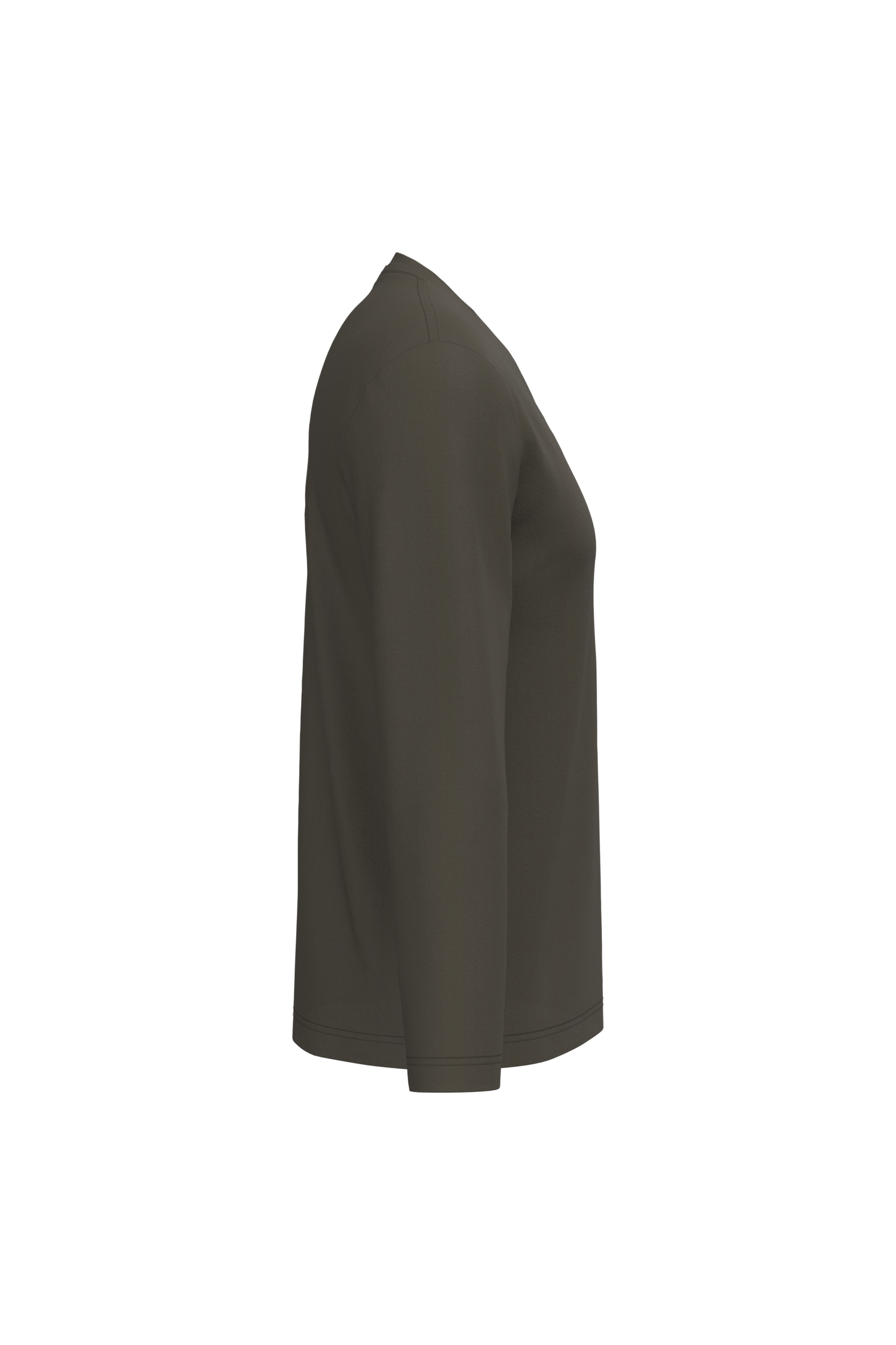 T-shirt col V manches longues homme - Image 21