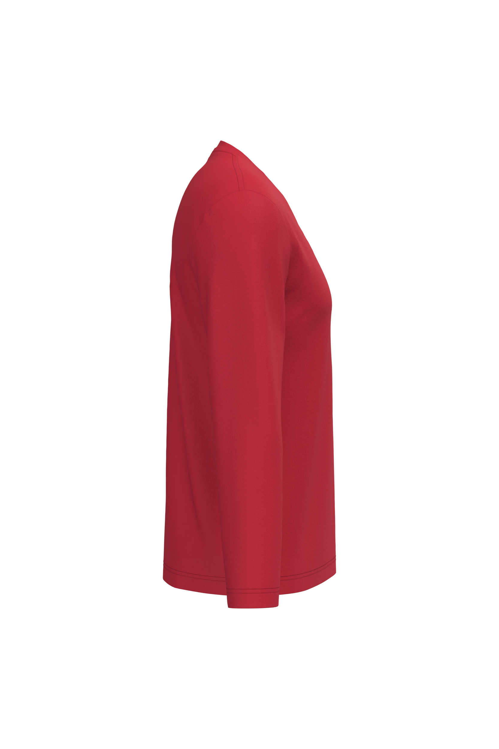 T-shirt col V manches longues homme - Image 54