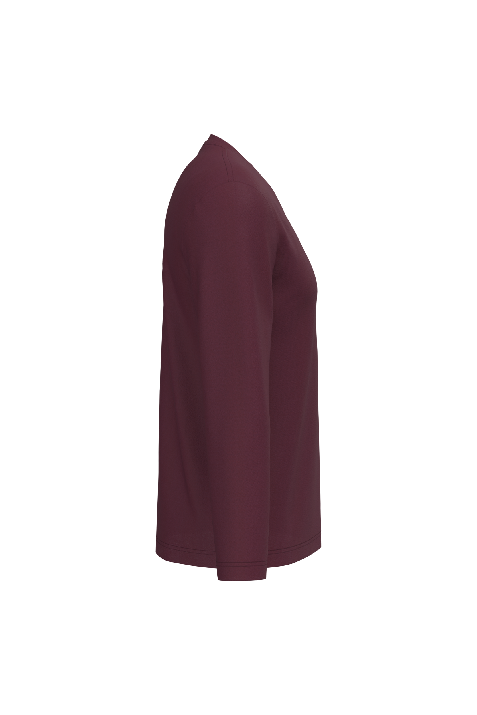 T-shirt col V manches longues homme - Image 69