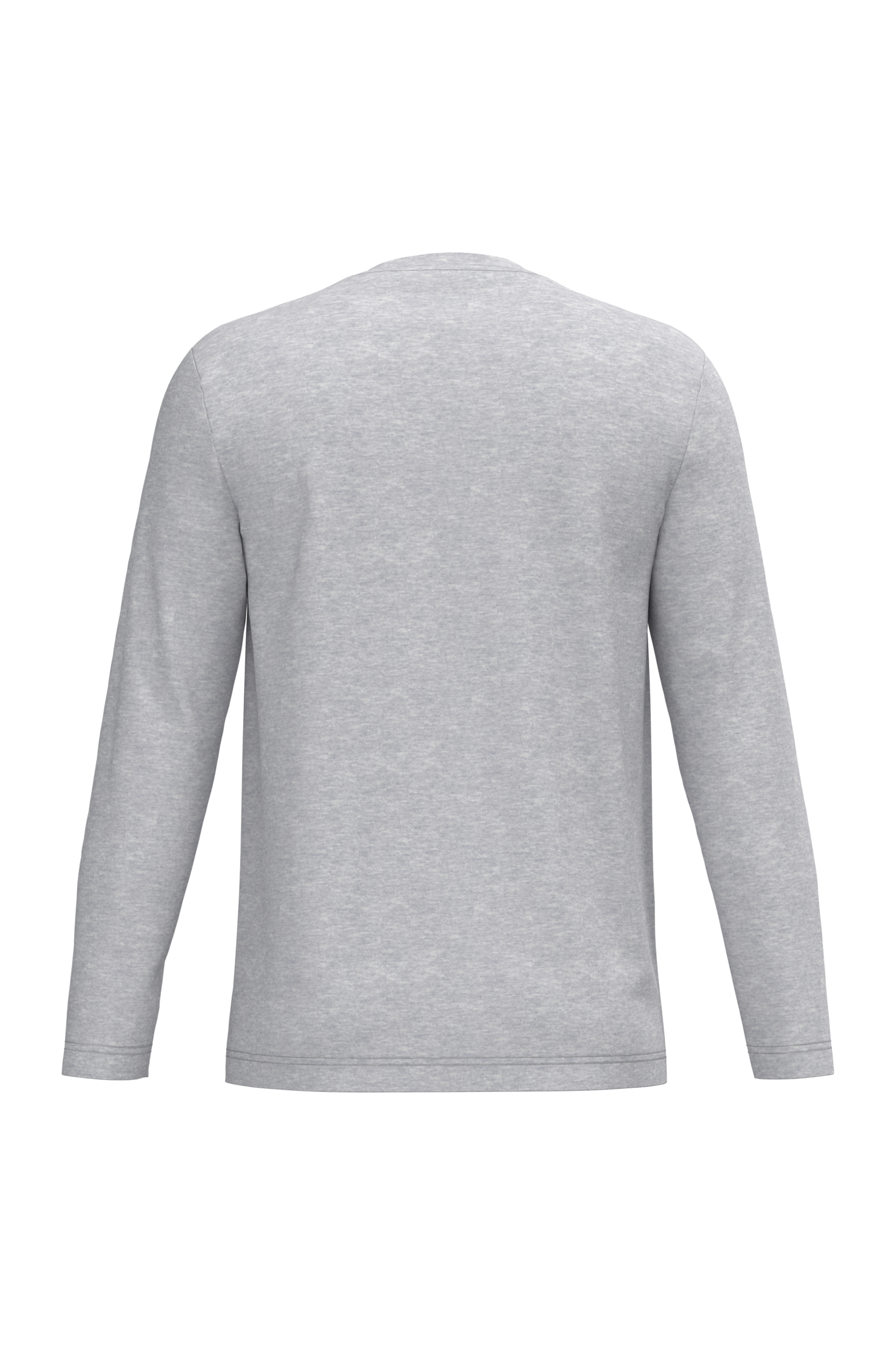 T-shirt col rond manches longues homme - Image 10