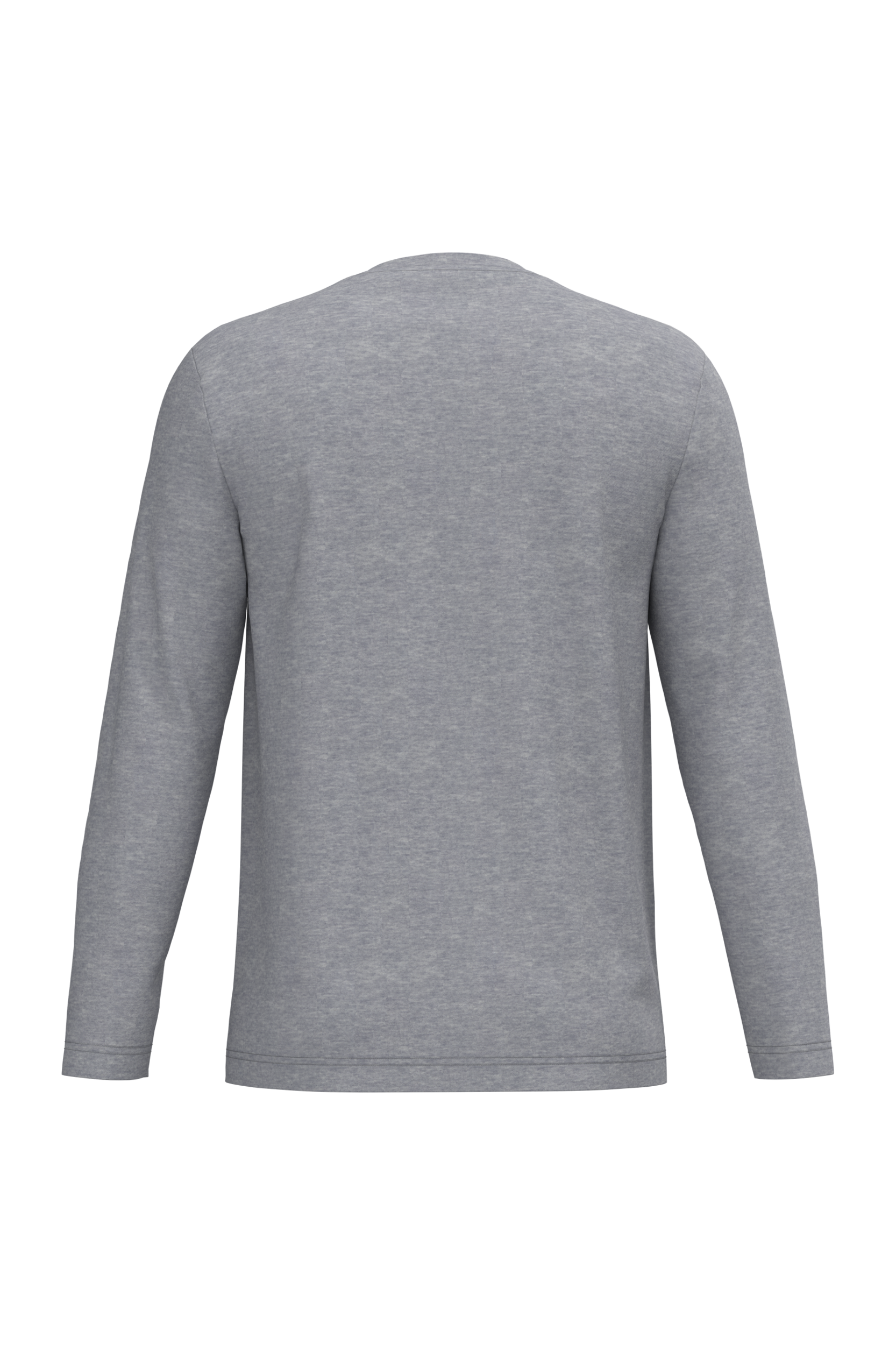 T-shirt col rond manches longues homme - Image 49