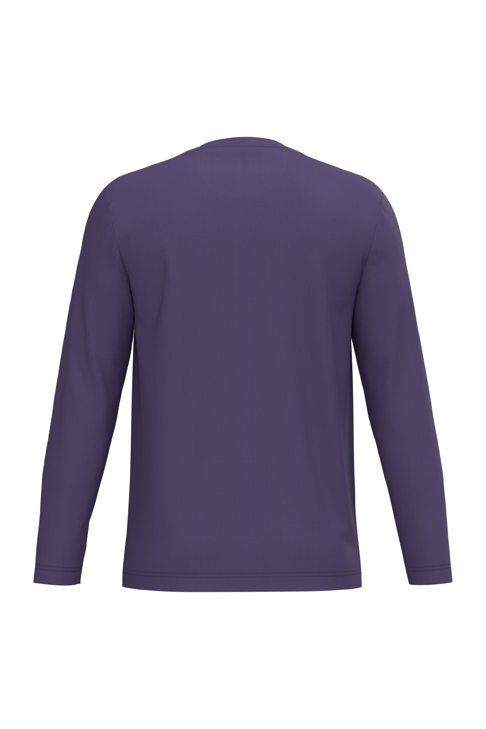 T-shirt col rond manches longues homme - Image 52