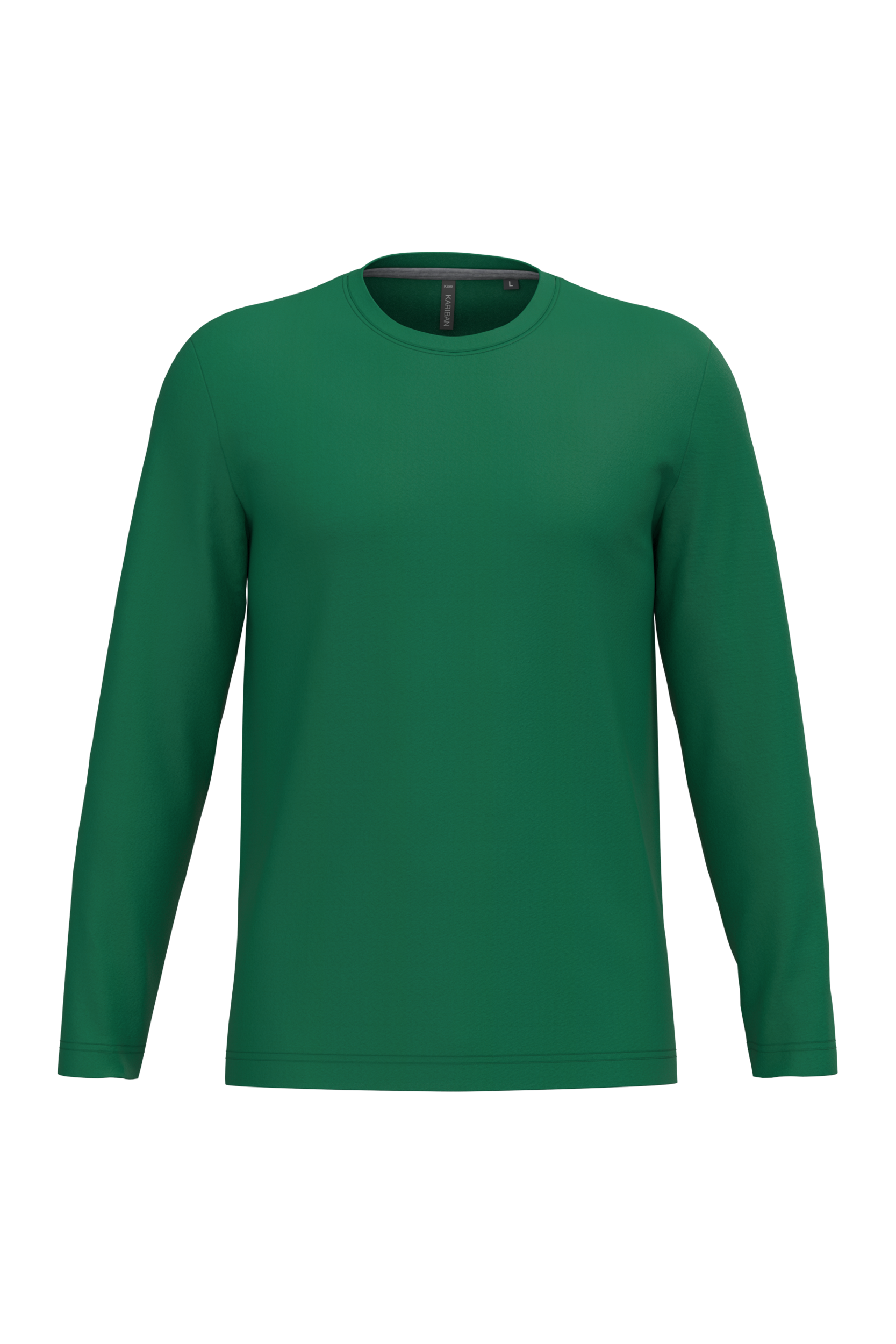 T-shirt col rond manches longues homme - Image 32