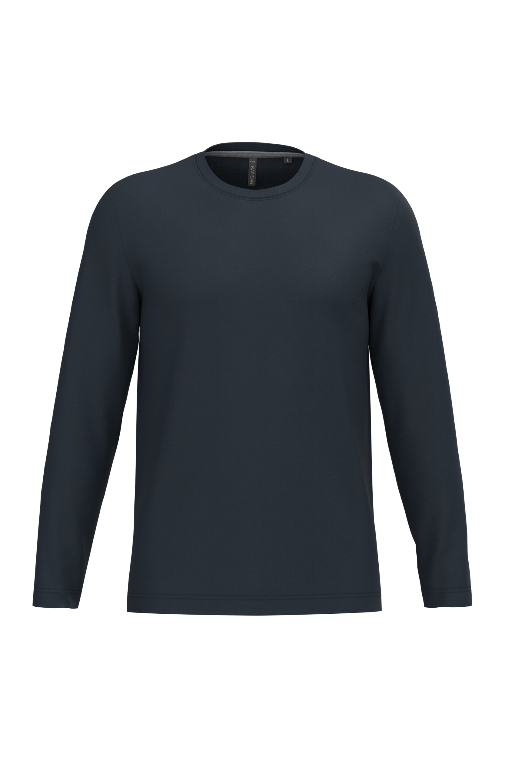 T-shirt col rond manches longues homme - Image 44