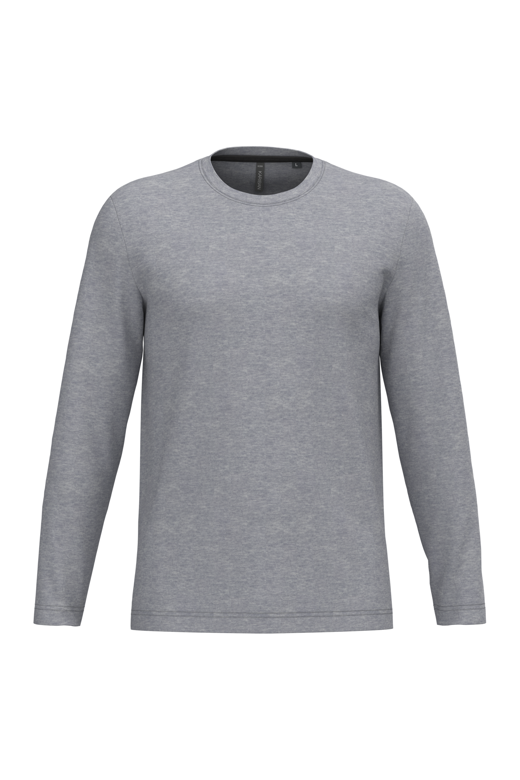 T-shirt col rond manches longues homme - Image 50