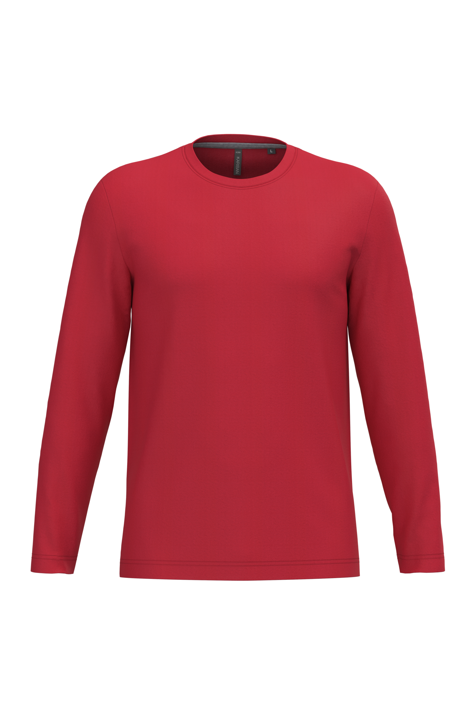 T-shirt col rond manches longues homme - Image 56