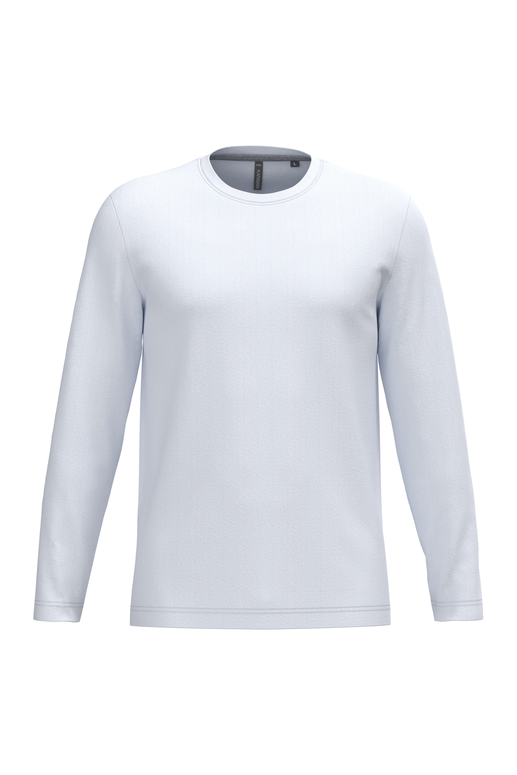 T-shirt col rond manches longues homme - Image 68