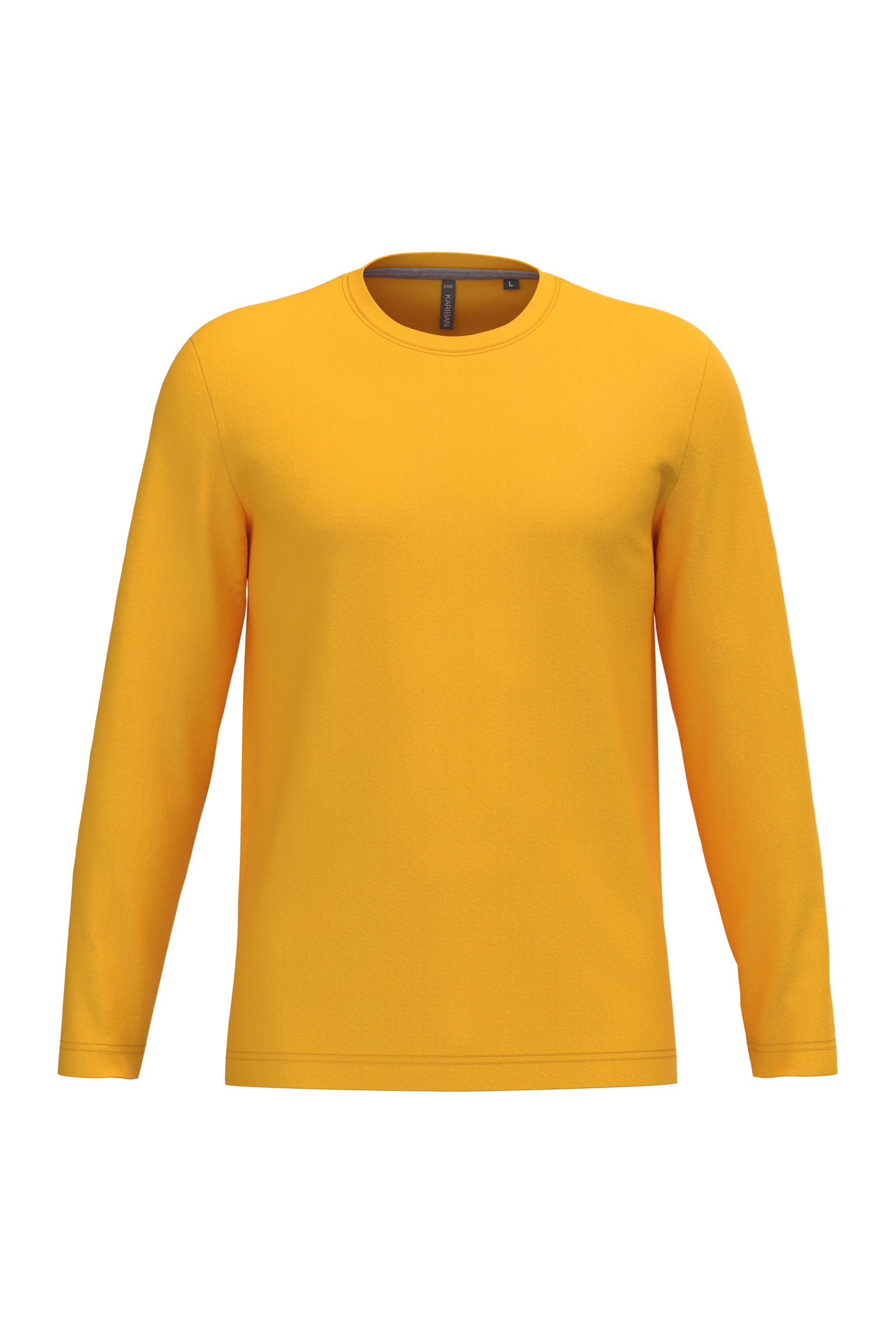 T-shirt col rond manches longues homme - Image 74