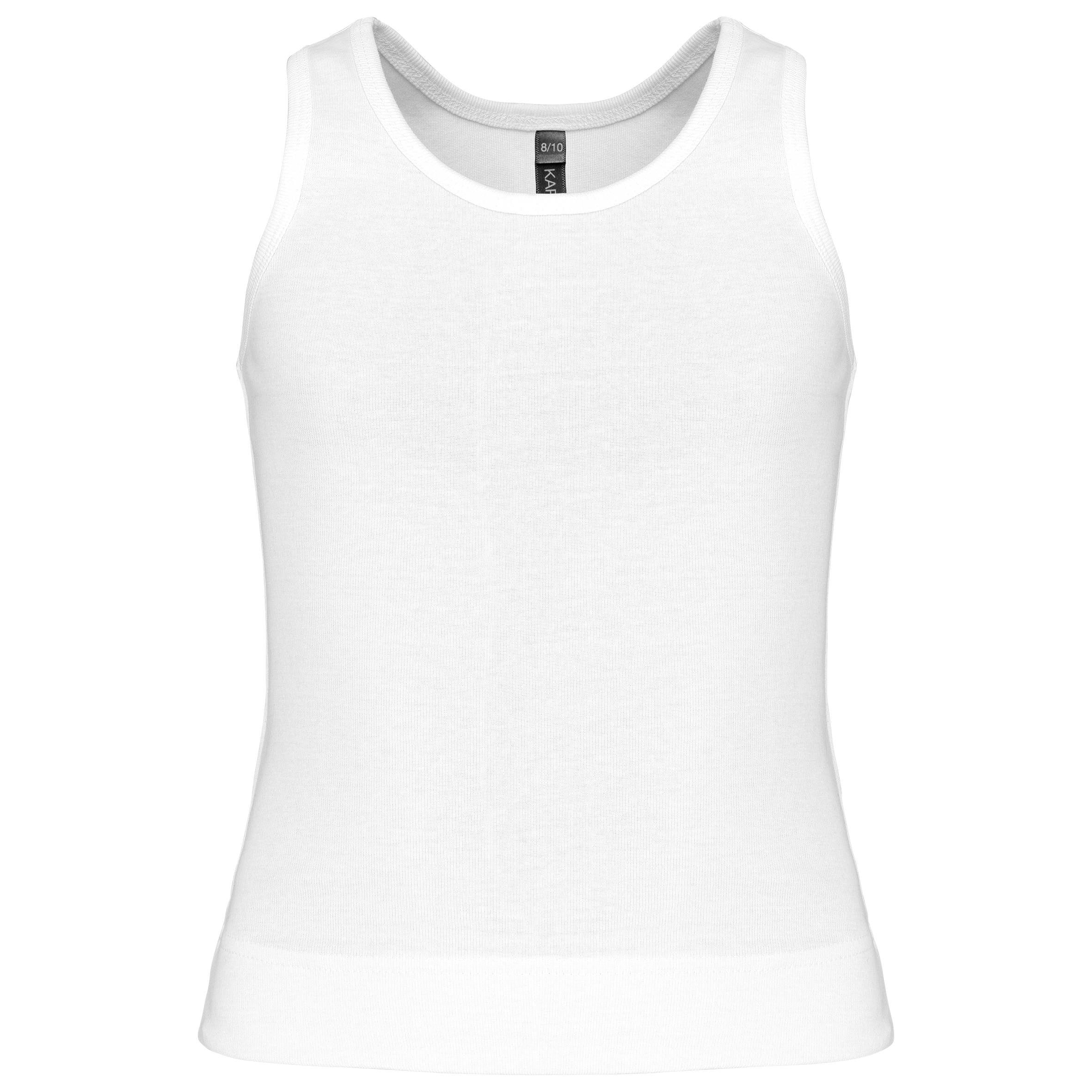 Top de criança — Branco Frente