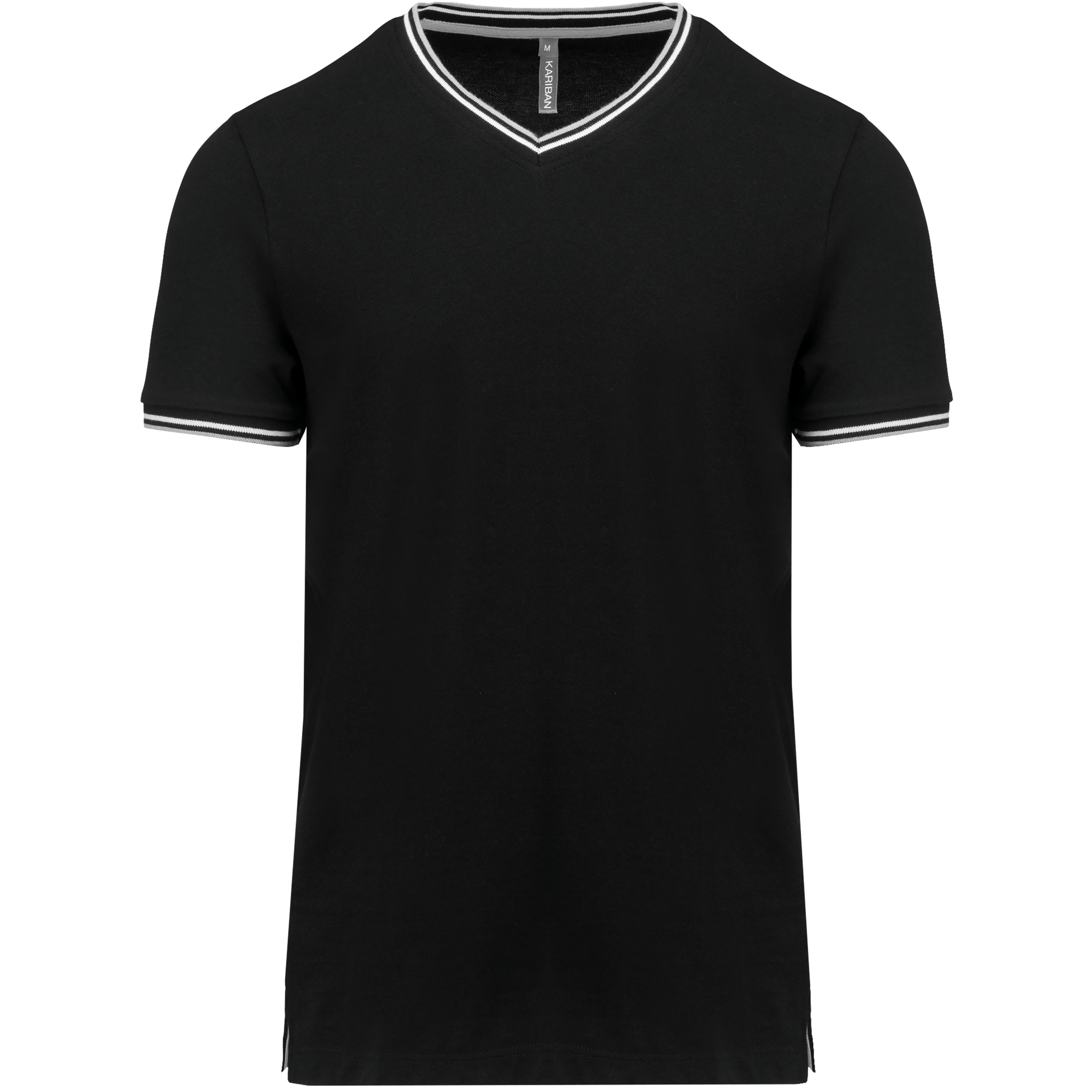 T-shirt maille piquée col V homme - Image 14