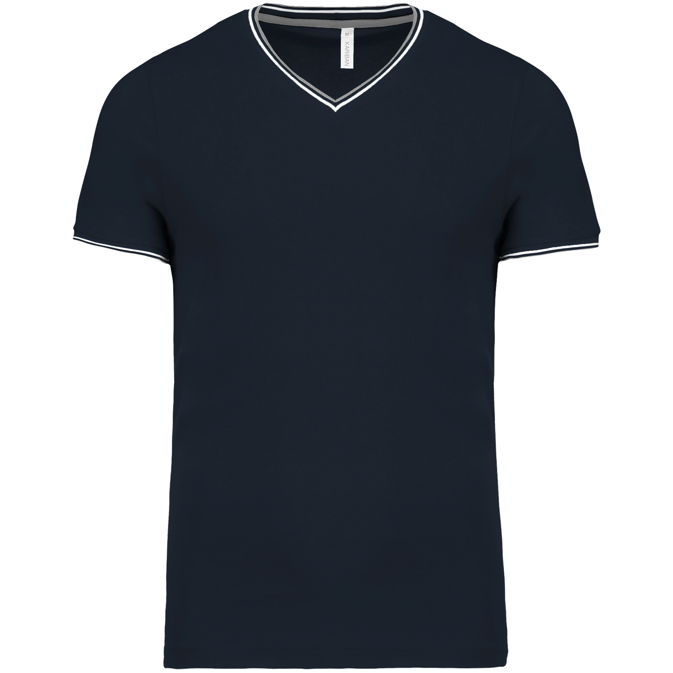 T-shirt maille piquée col V homme - Image 17