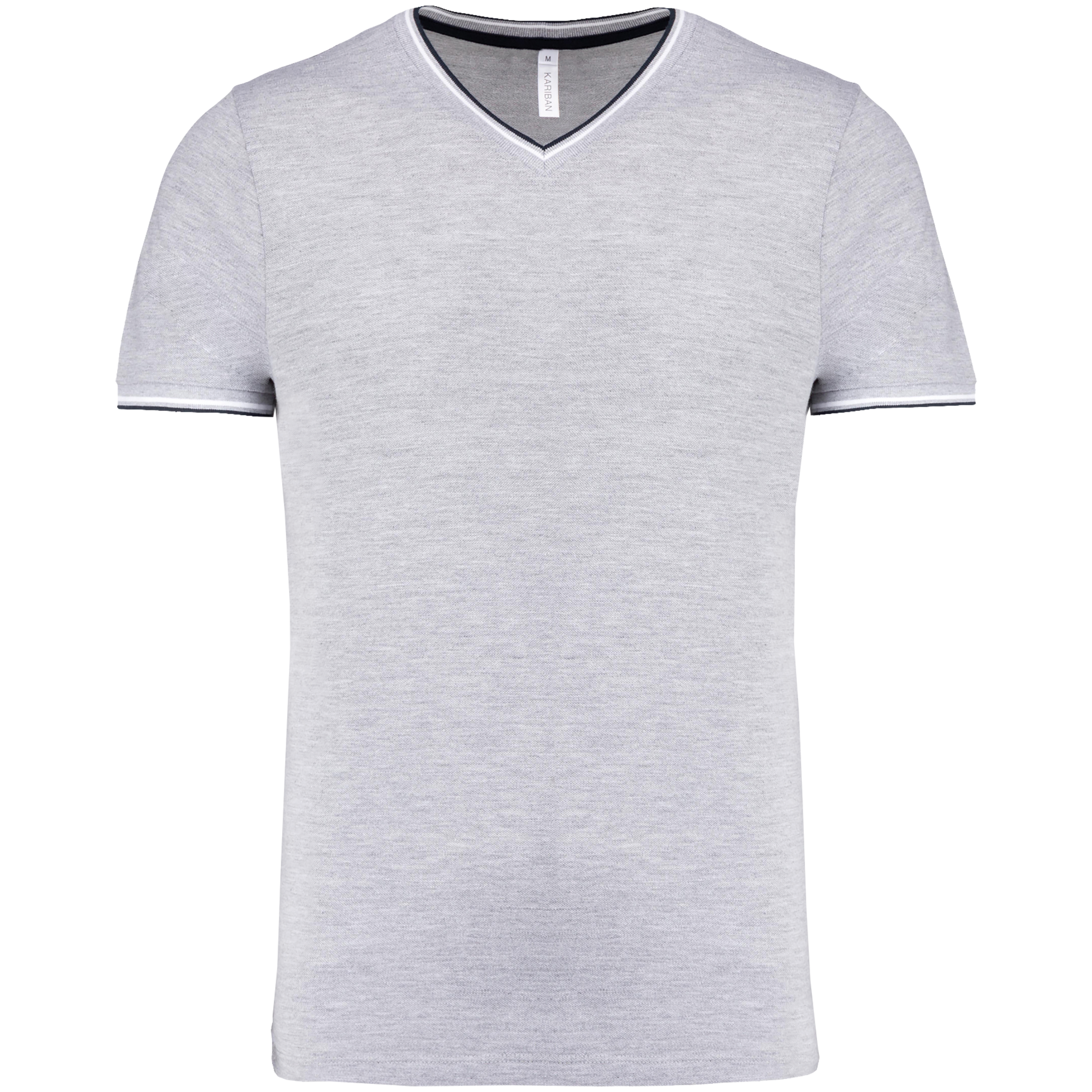 T-shirt maille piquée col V homme - Image 23
