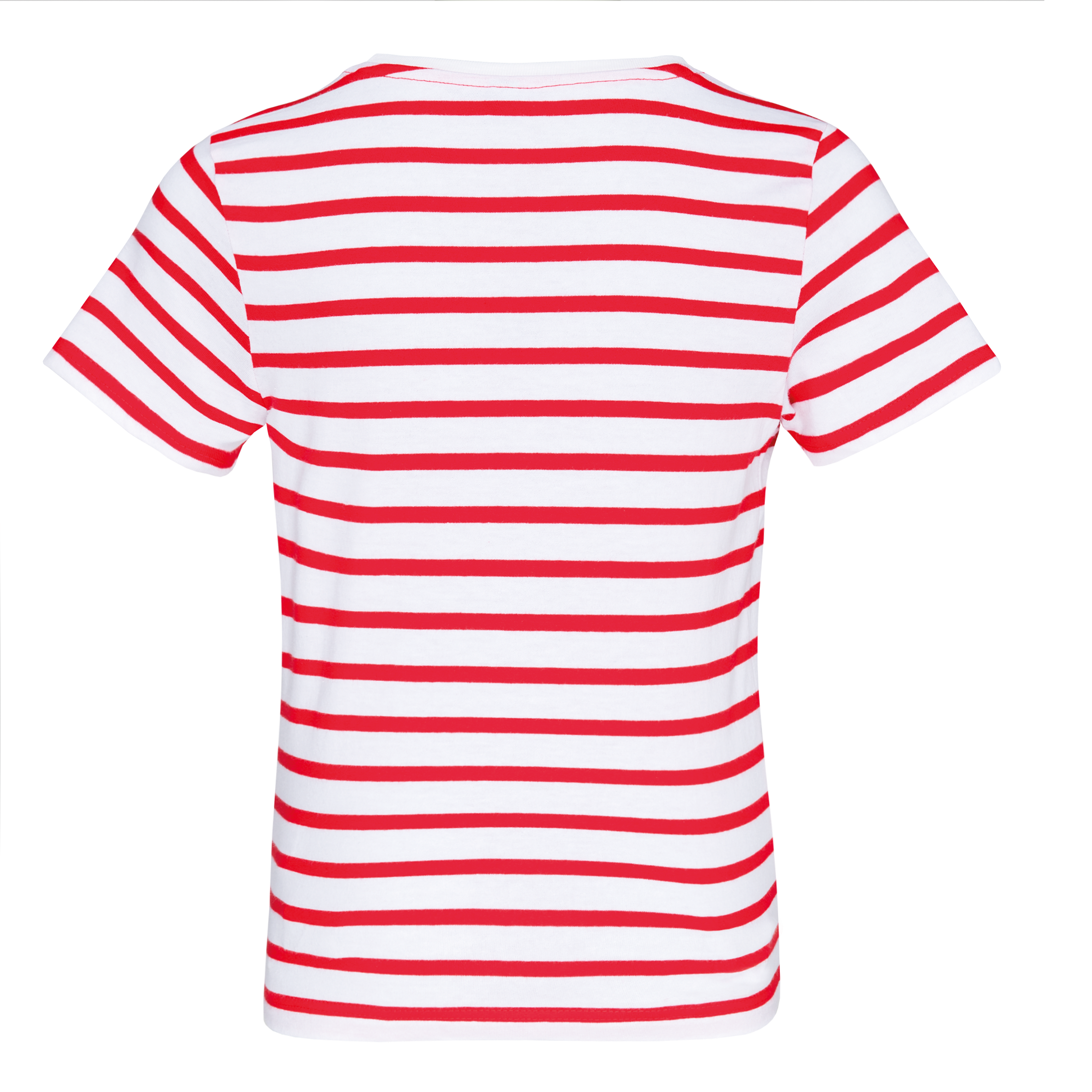 T-shirt rayé marin avec poche manches courtes enfant - Image 17