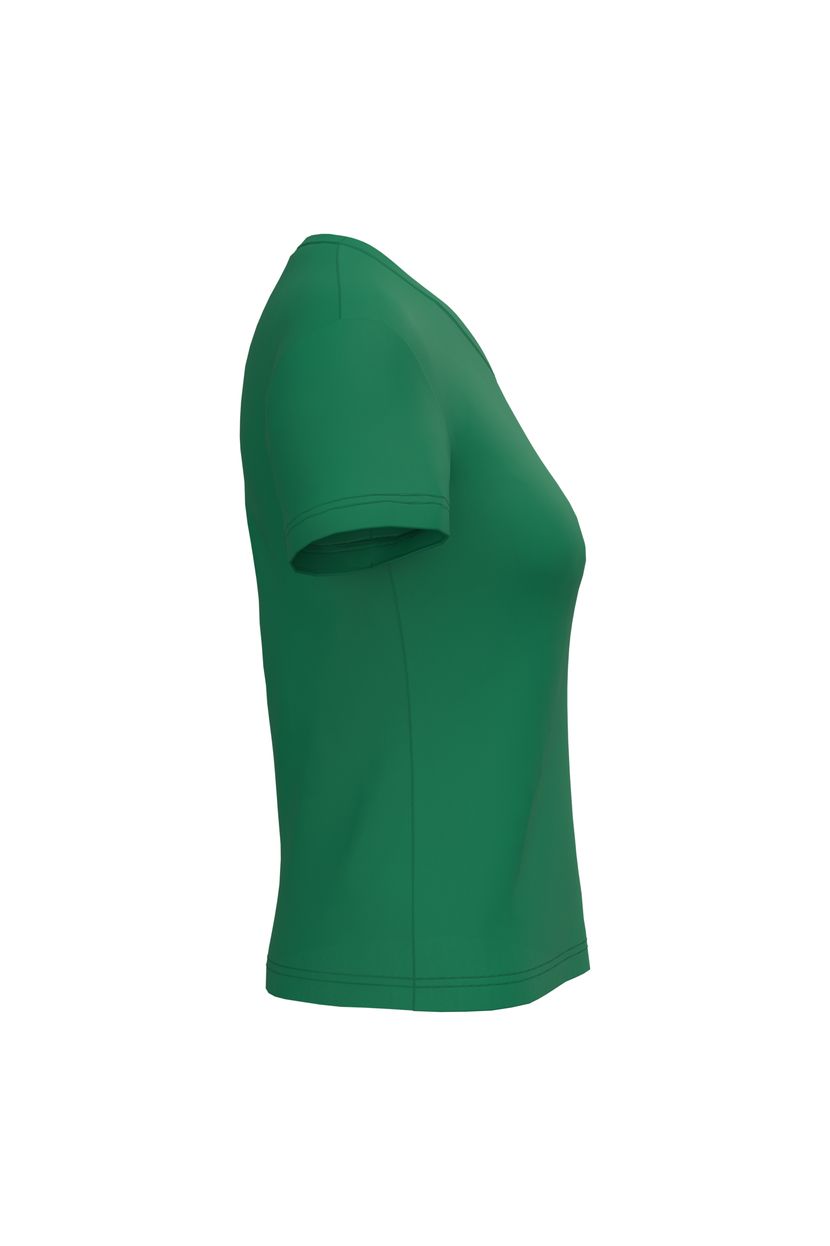 T-shirt col V manches courtes femme - Image 36