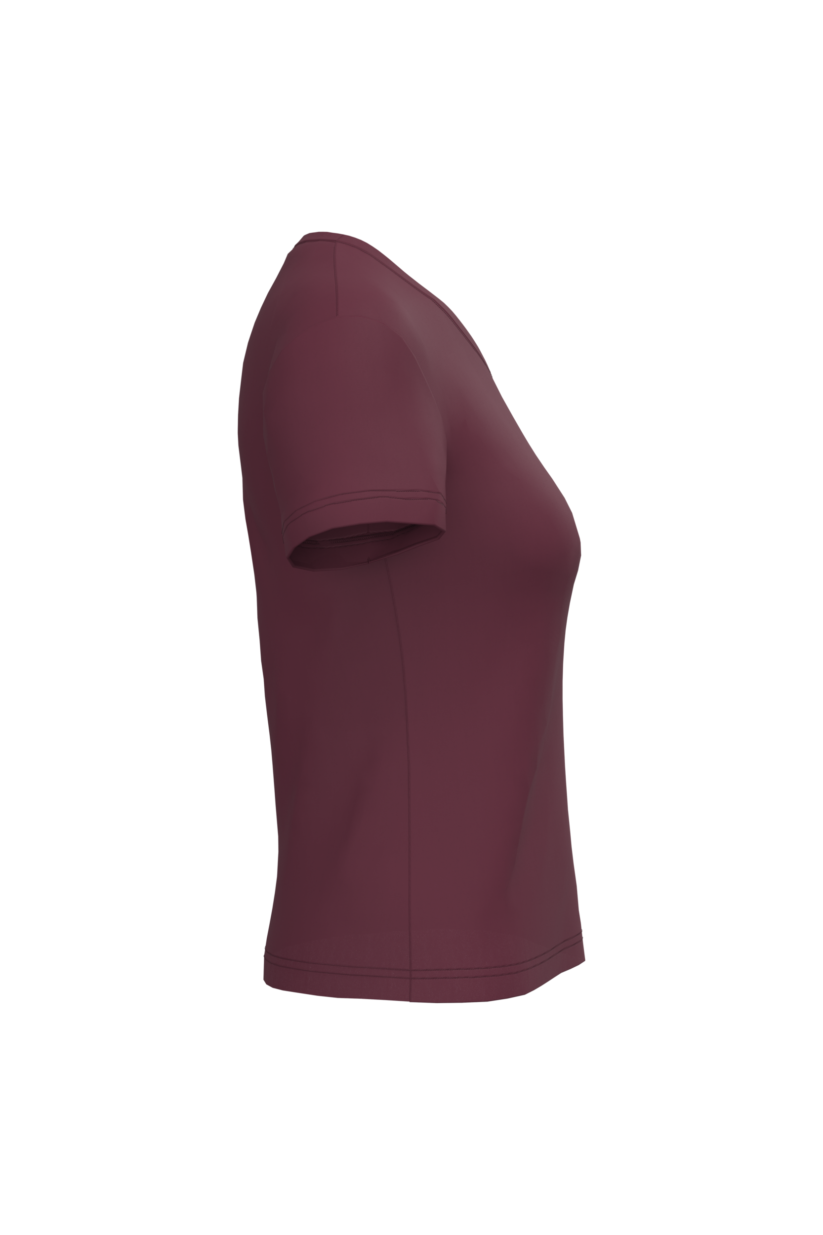 T-shirt col V manches courtes femme - Image 75