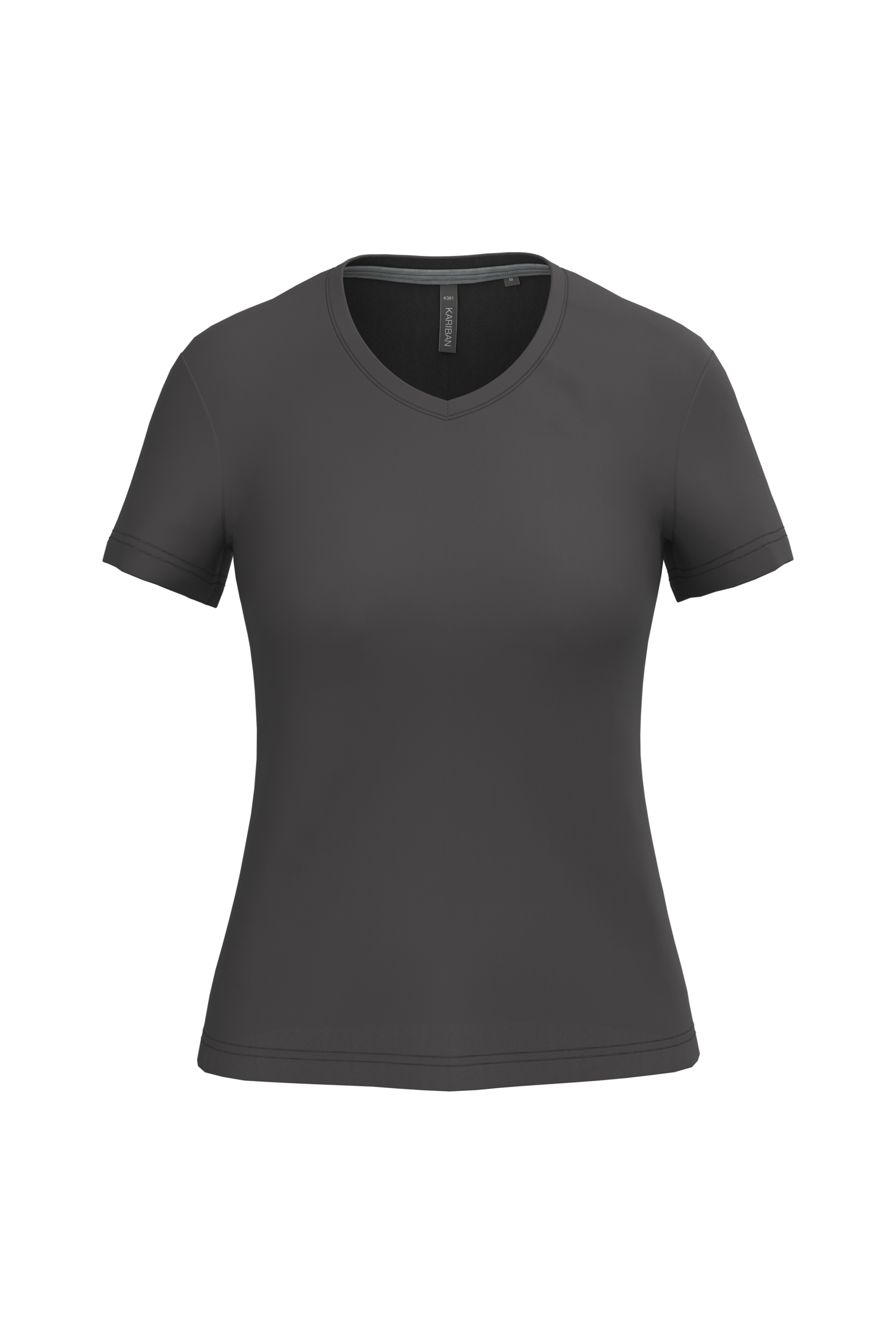 T-shirt col V manches courtes femme - Image 23
