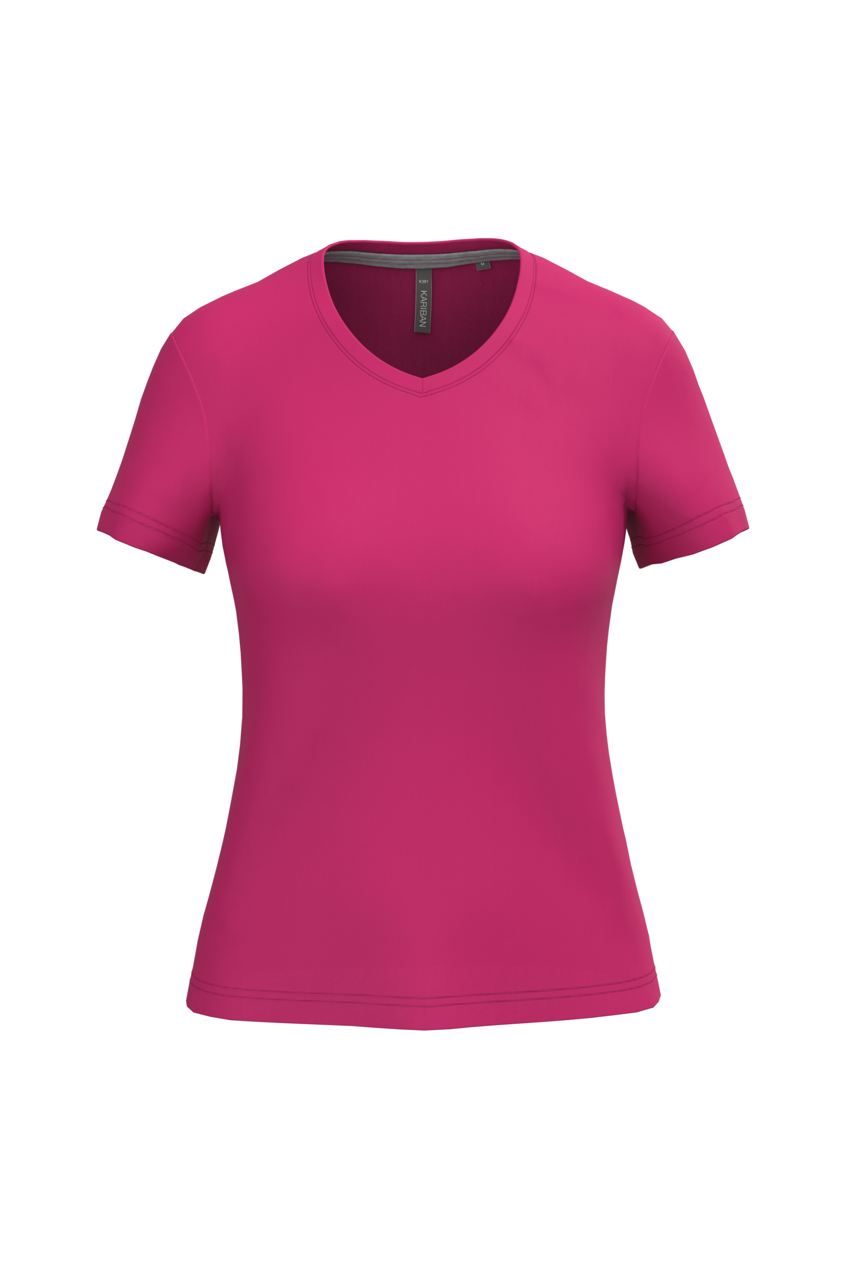 T-shirt col V manches courtes femme - Image 32