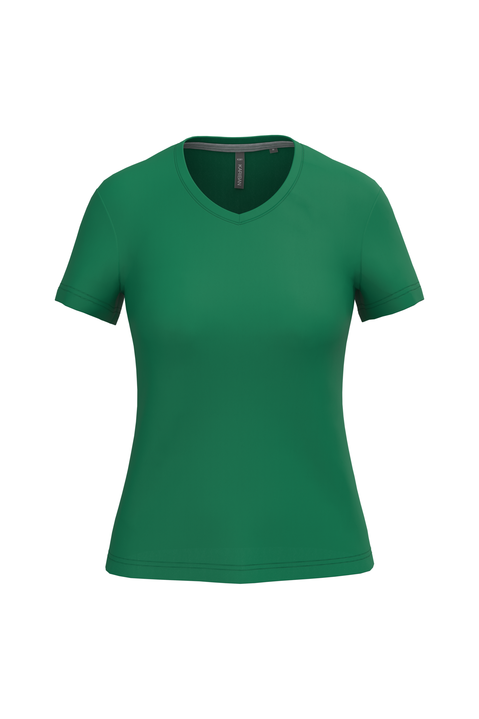 T-shirt col V manches courtes femme - Image 35