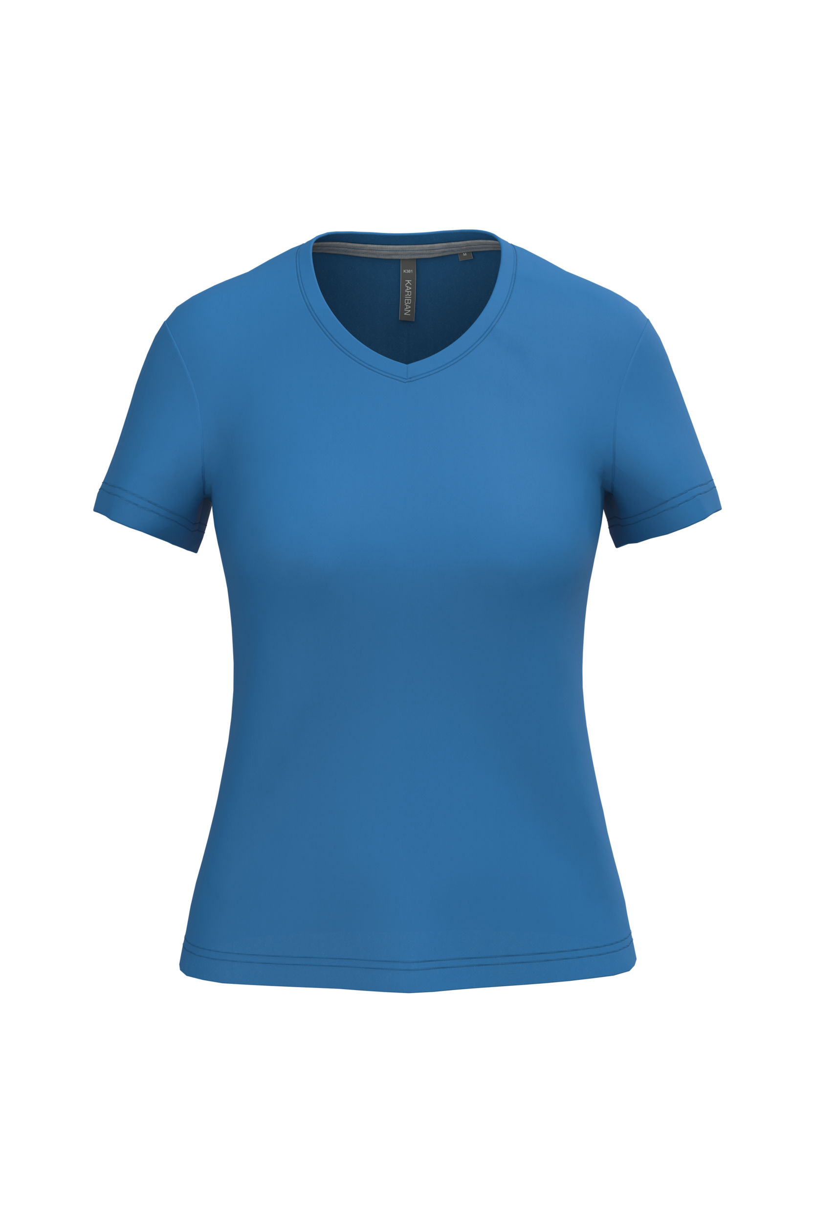 T-shirt col V manches courtes femme - Image 38