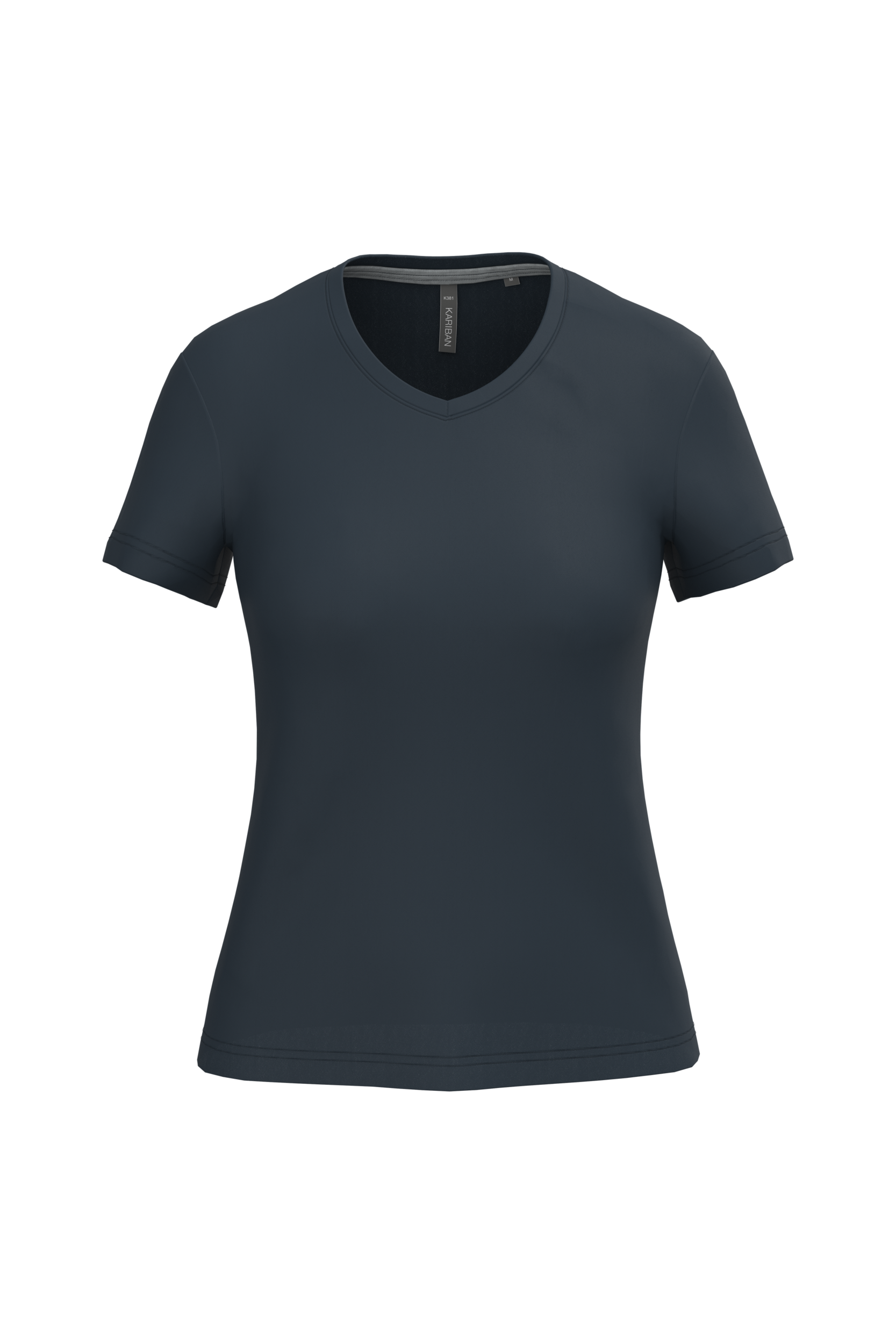 T-shirt col V manches courtes femme - Image 47