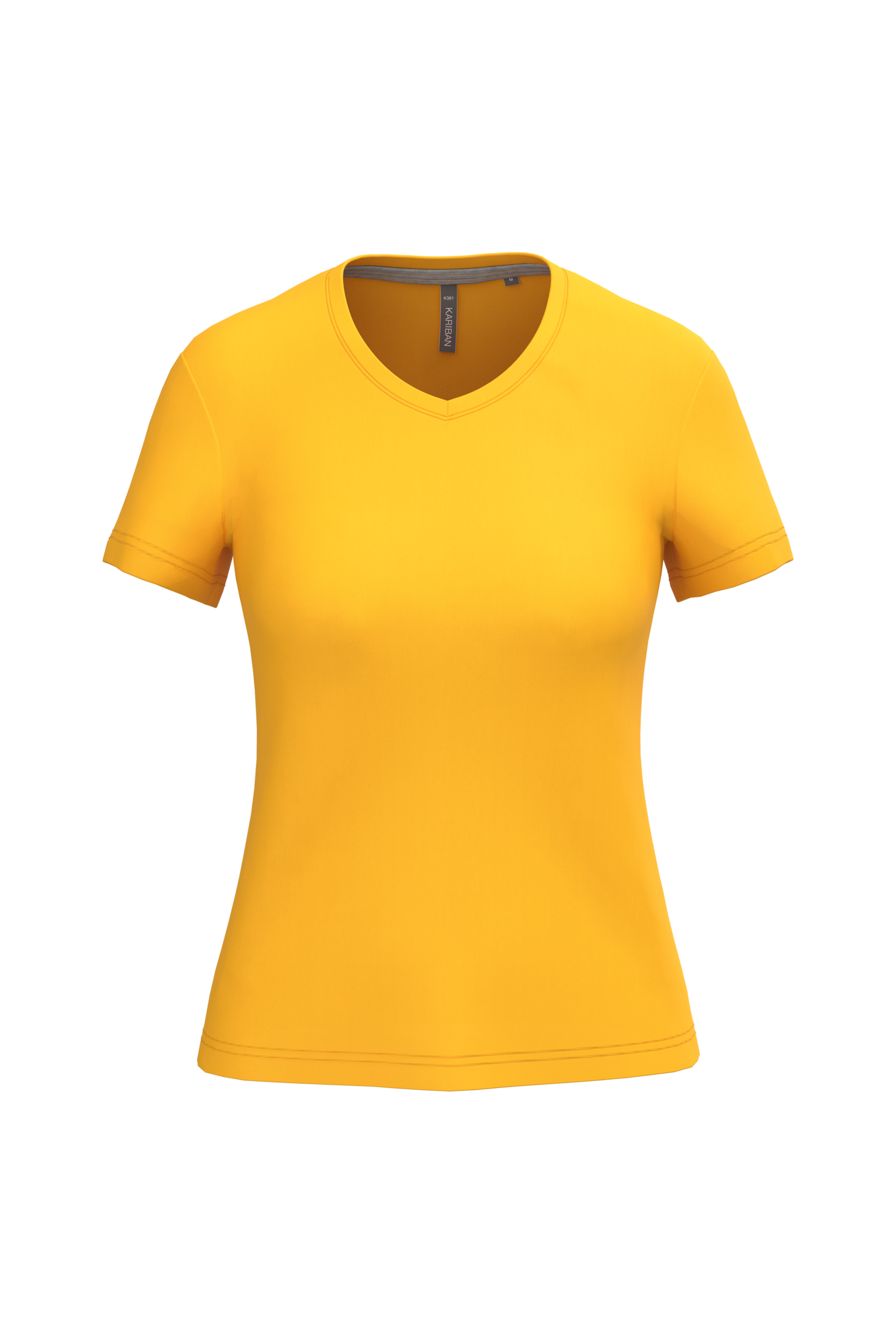 T-shirt col V manches courtes femme - Image 77