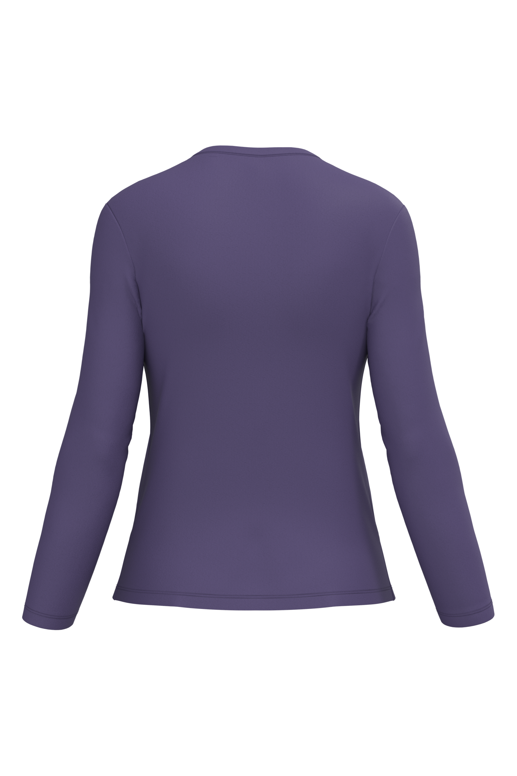 T-shirt col V manches longues femme - Image 49