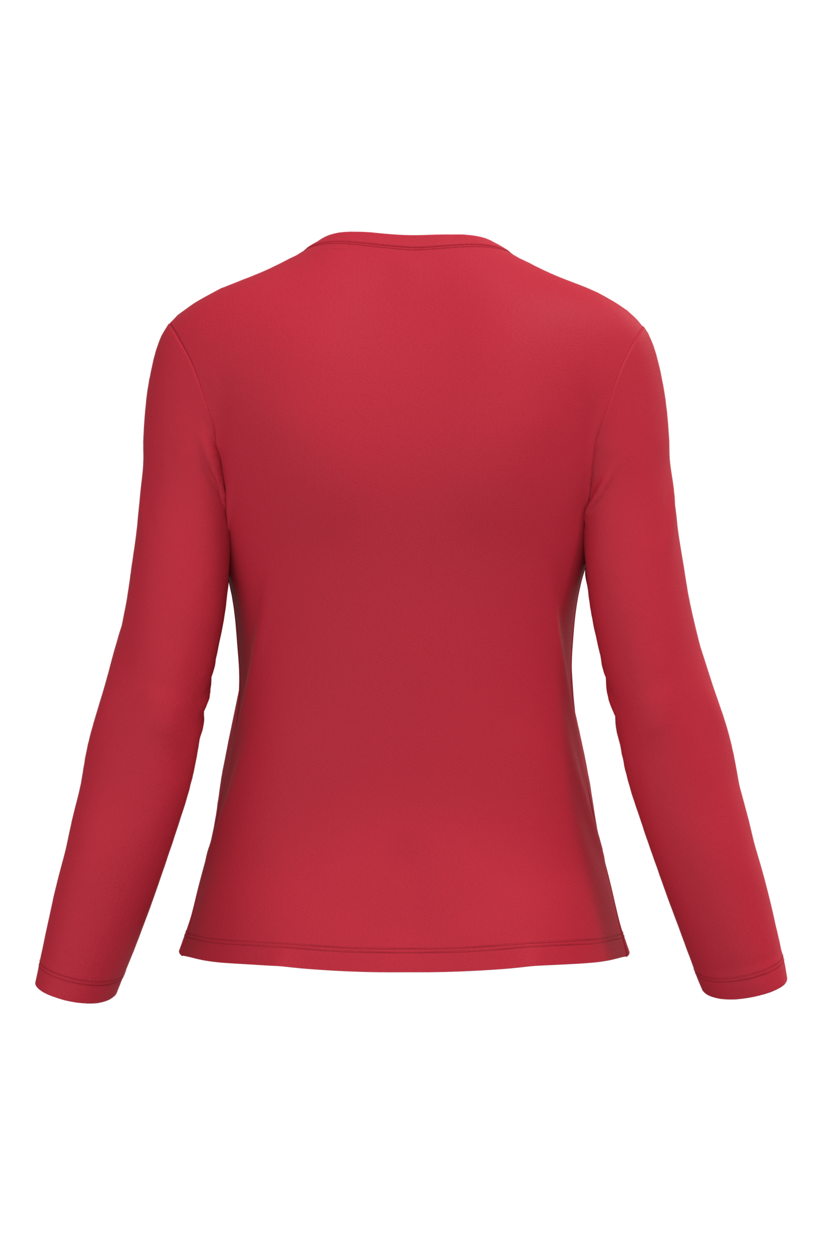 T-shirt col V manches longues femme - Image 52