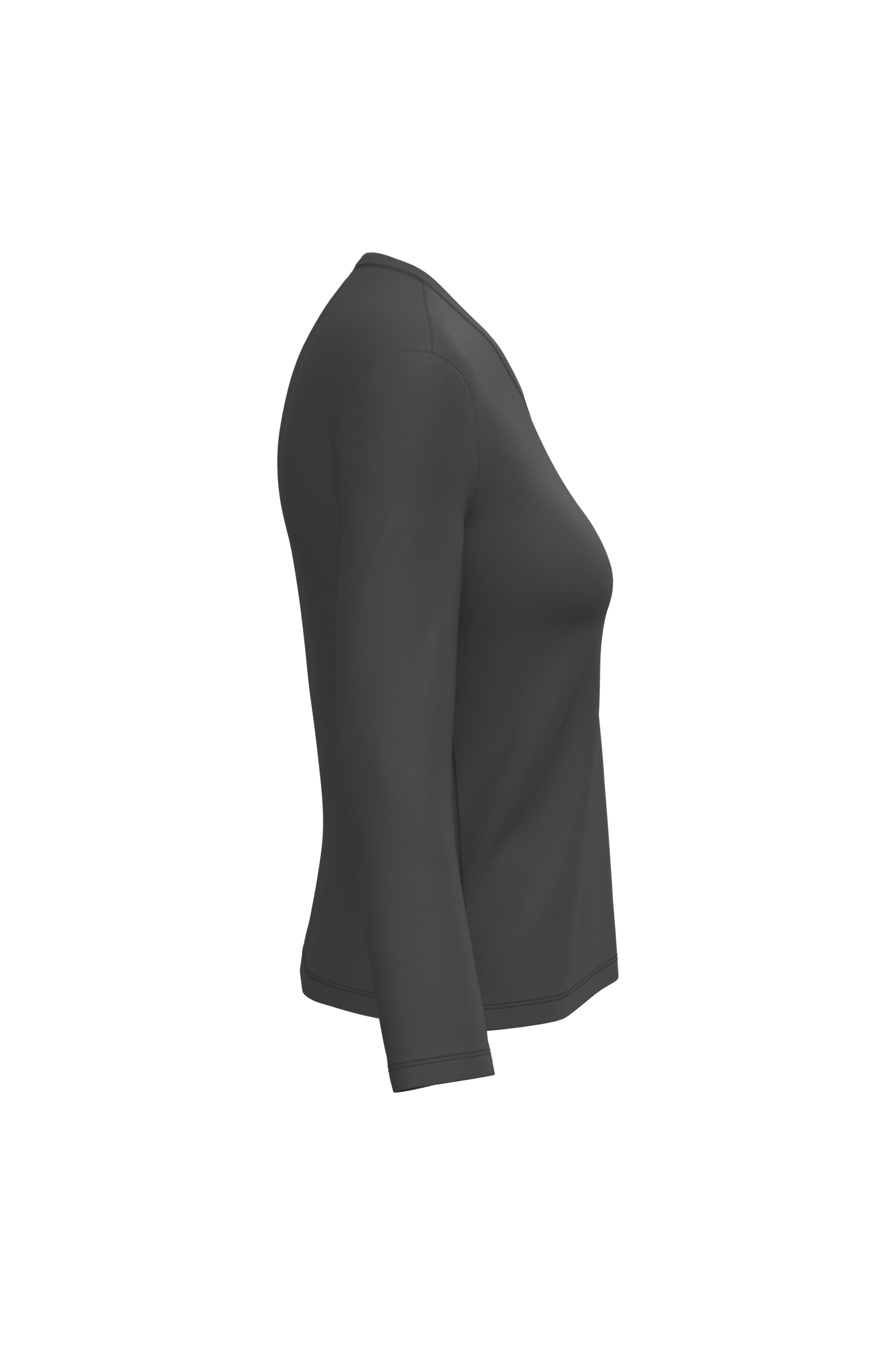 T-shirt col V manches longues femme - Image 18