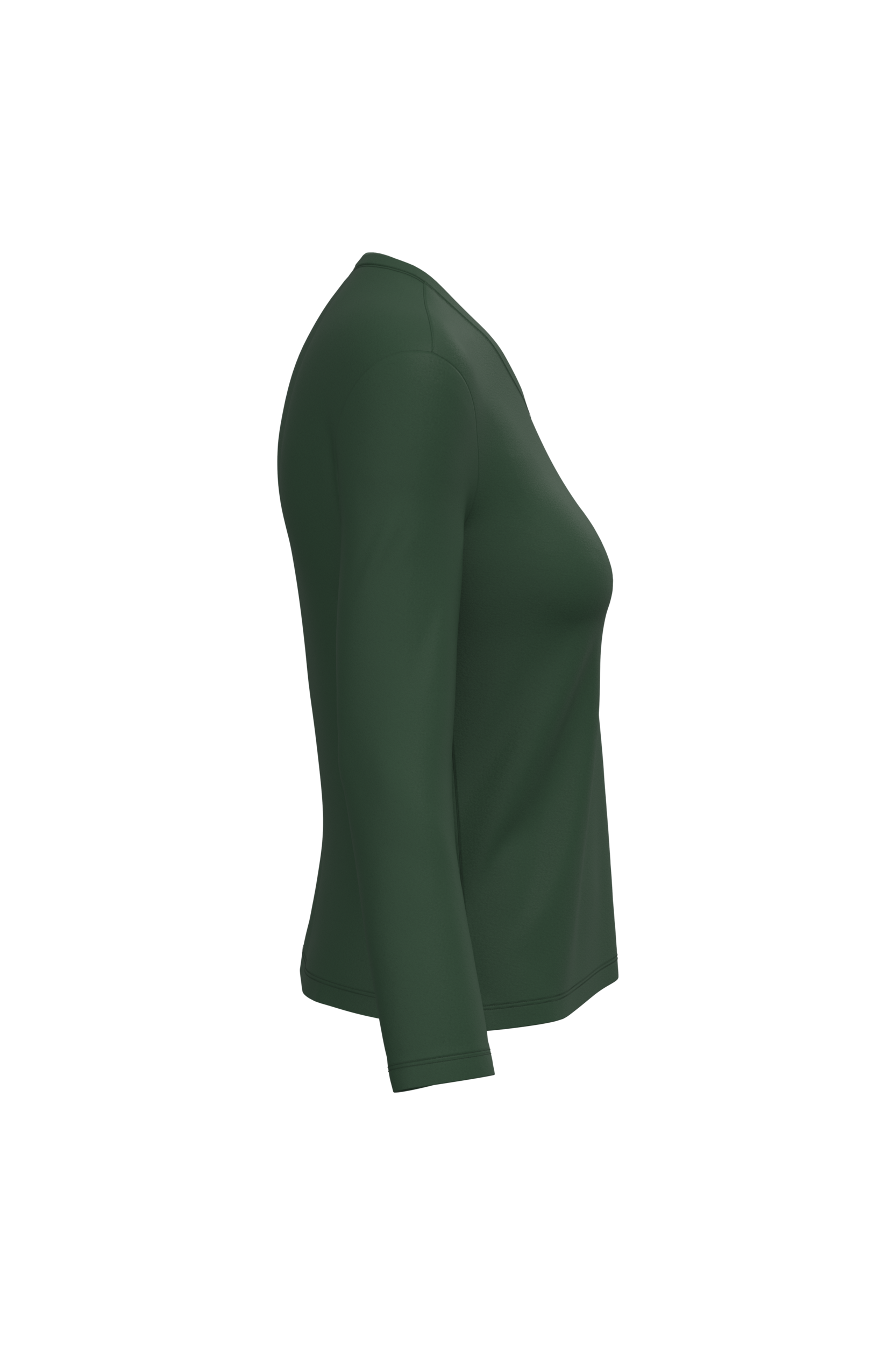 T-shirt col V manches longues femme - Image 24