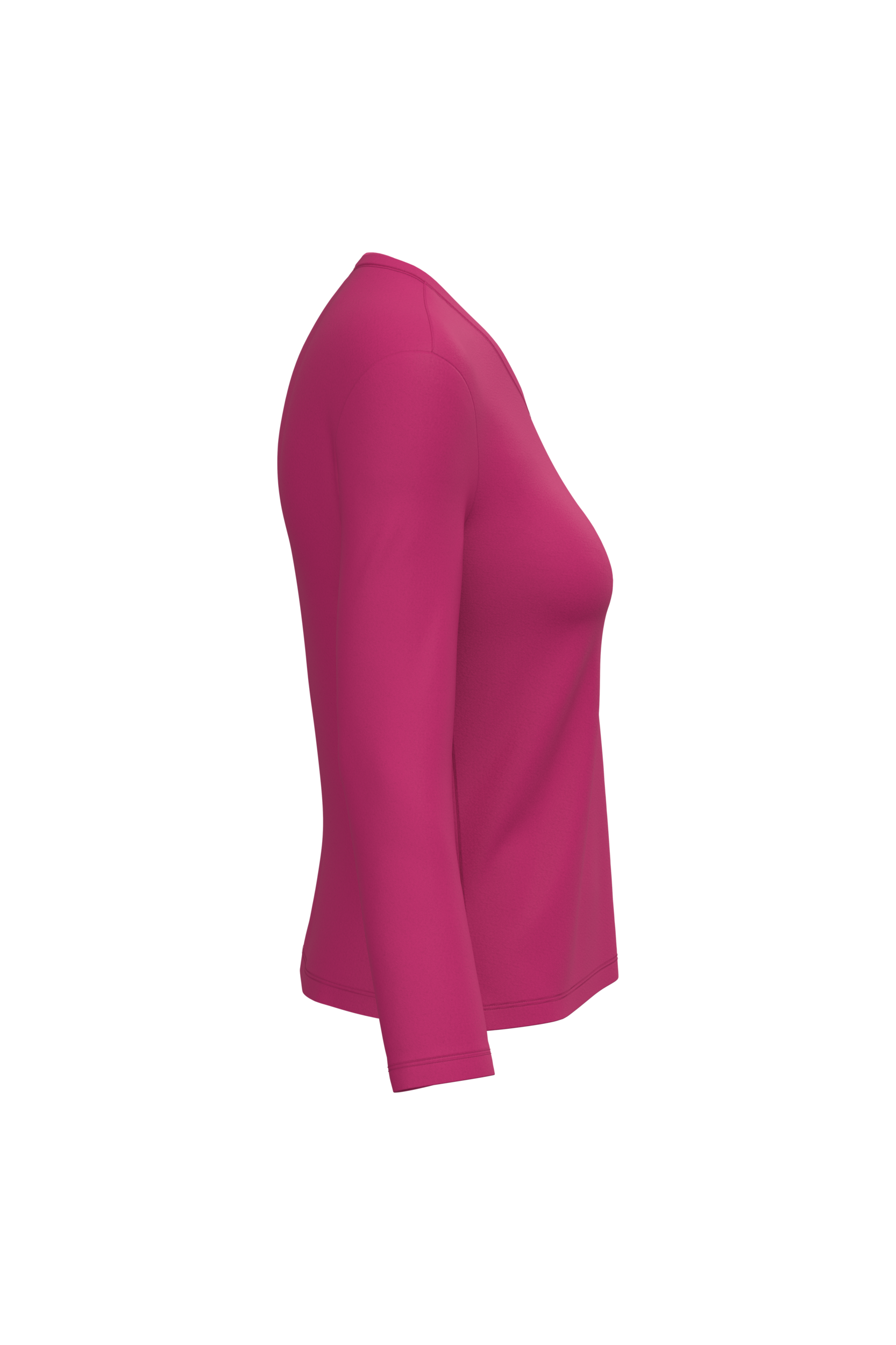 T-shirt col V manches longues femme - Image 27