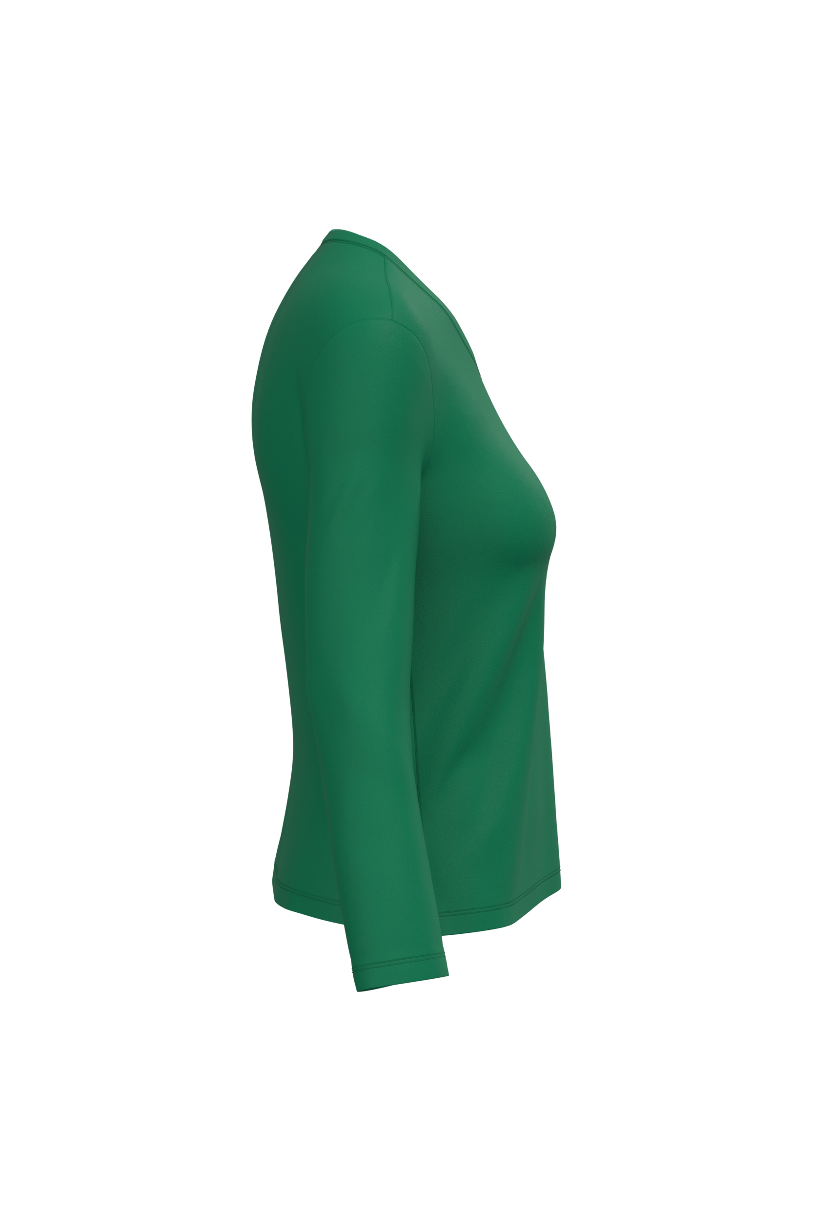 T-shirt col V manches longues femme - Image 30