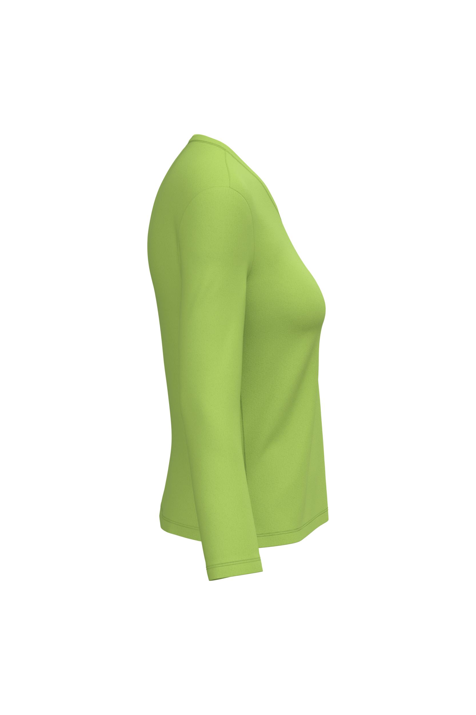 T-shirt col V manches longues femme - Image 39