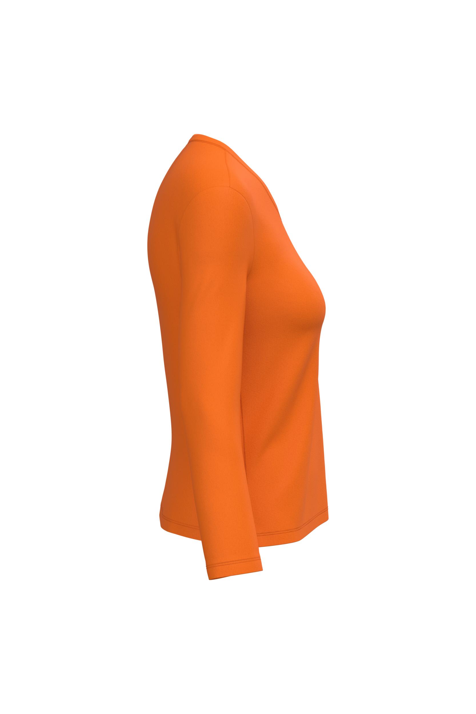 T-shirt col V manches longues femme - Image 45