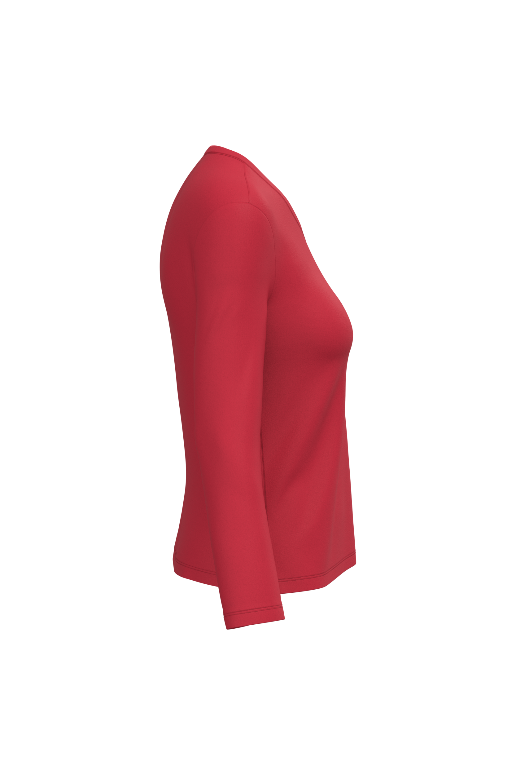 T-shirt col V manches longues femme - Image 54