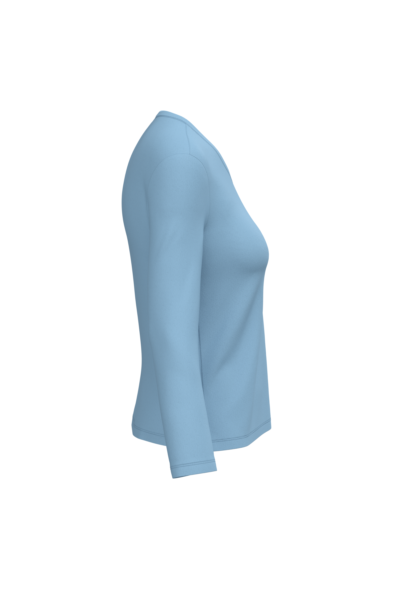 T-shirt col V manches longues femme - Image 60