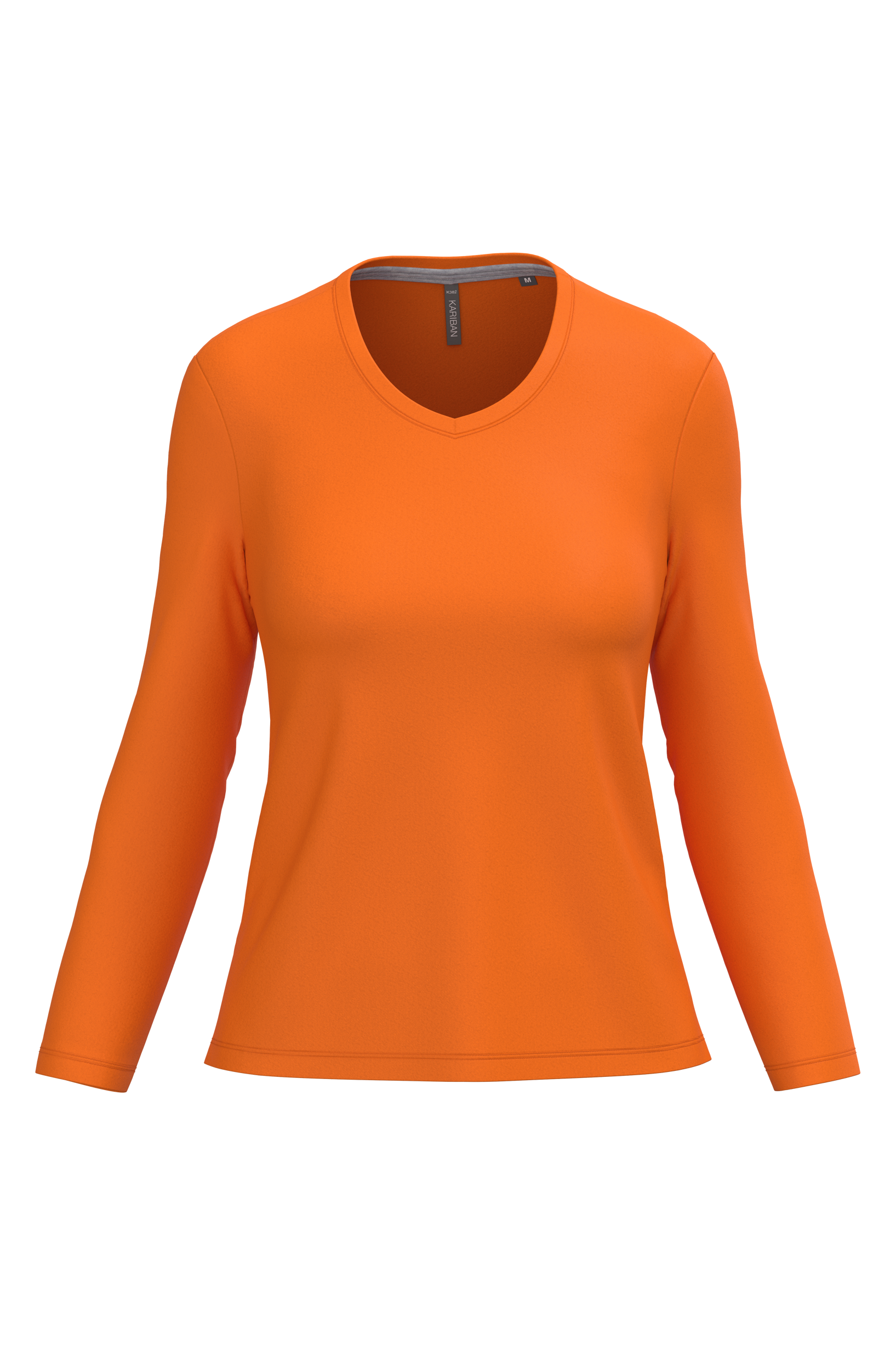 T-shirt col V manches longues femme - Image 44