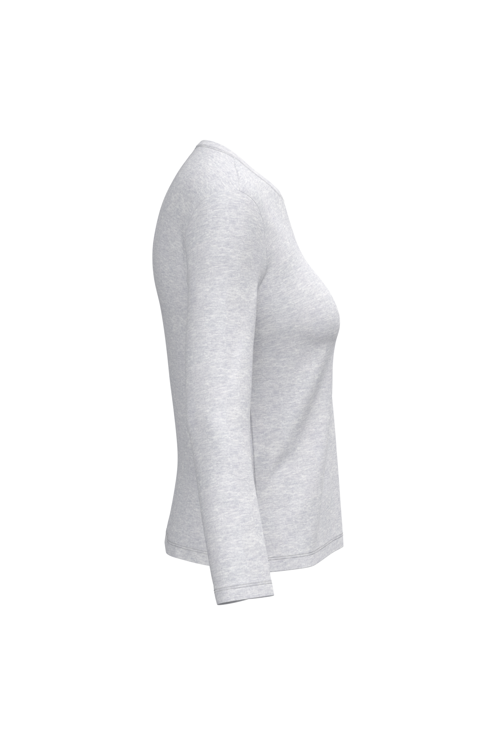 T-shirt col rond manches longues femme - Image 12