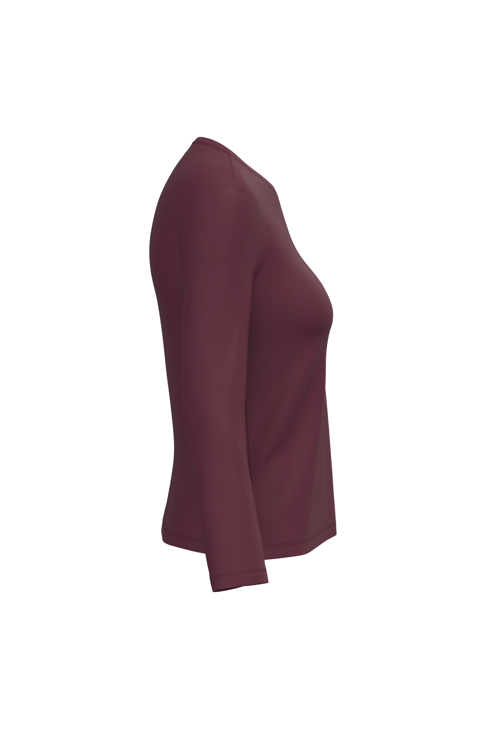 T-shirt col rond manches longues femme - Image 72