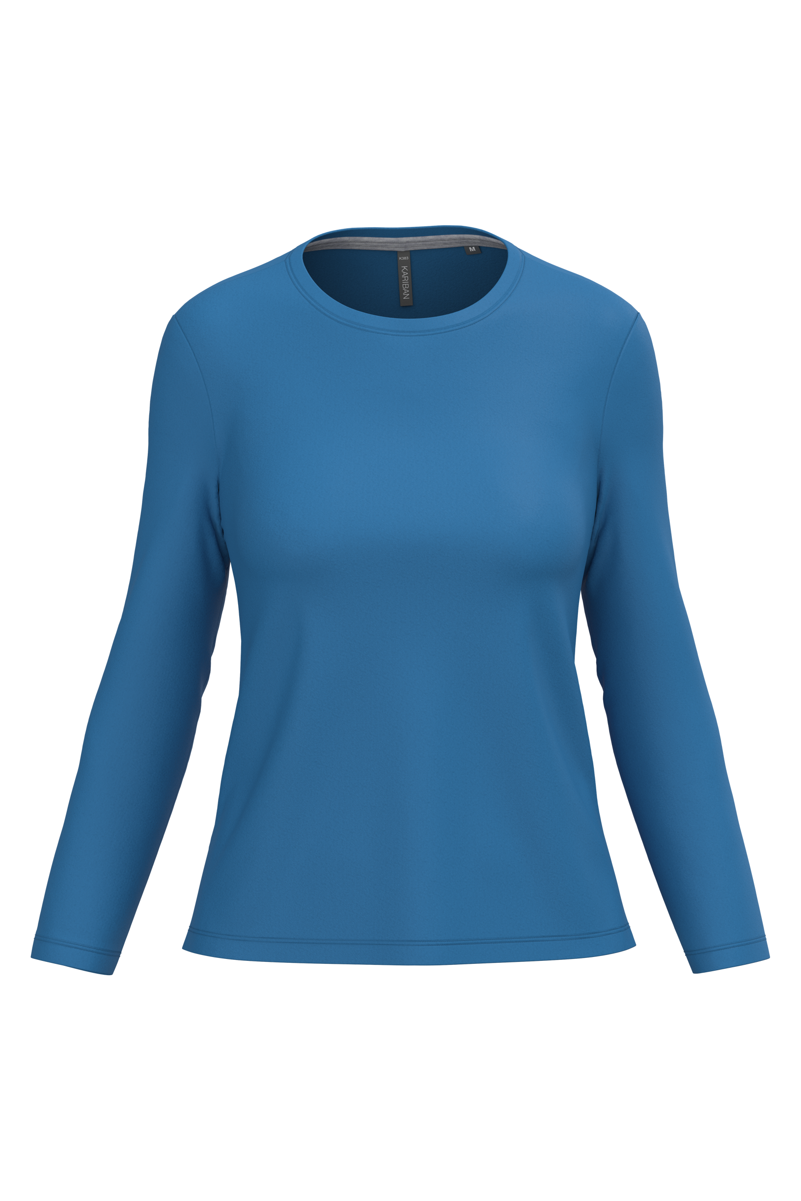 T-shirt col rond manches longues femme - Image 35