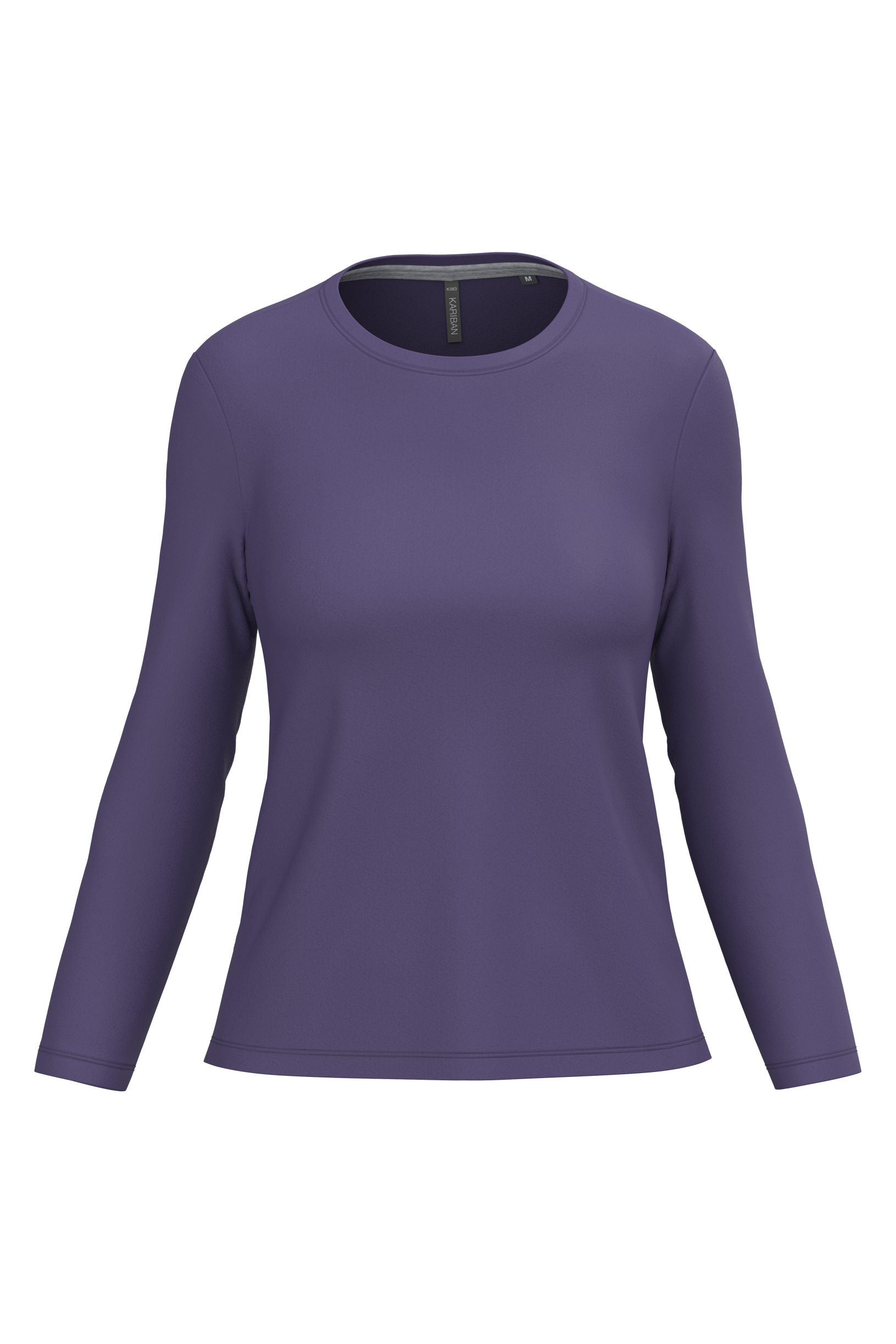 T-shirt col rond manches longues femme - Image 53