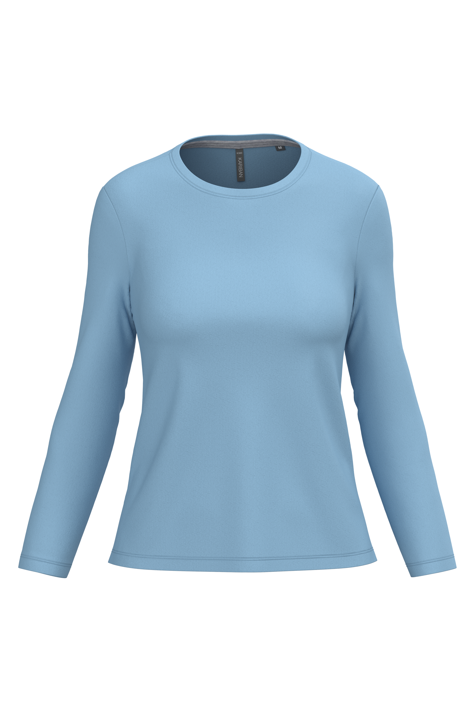 T-shirt col rond manches longues femme - Image 62