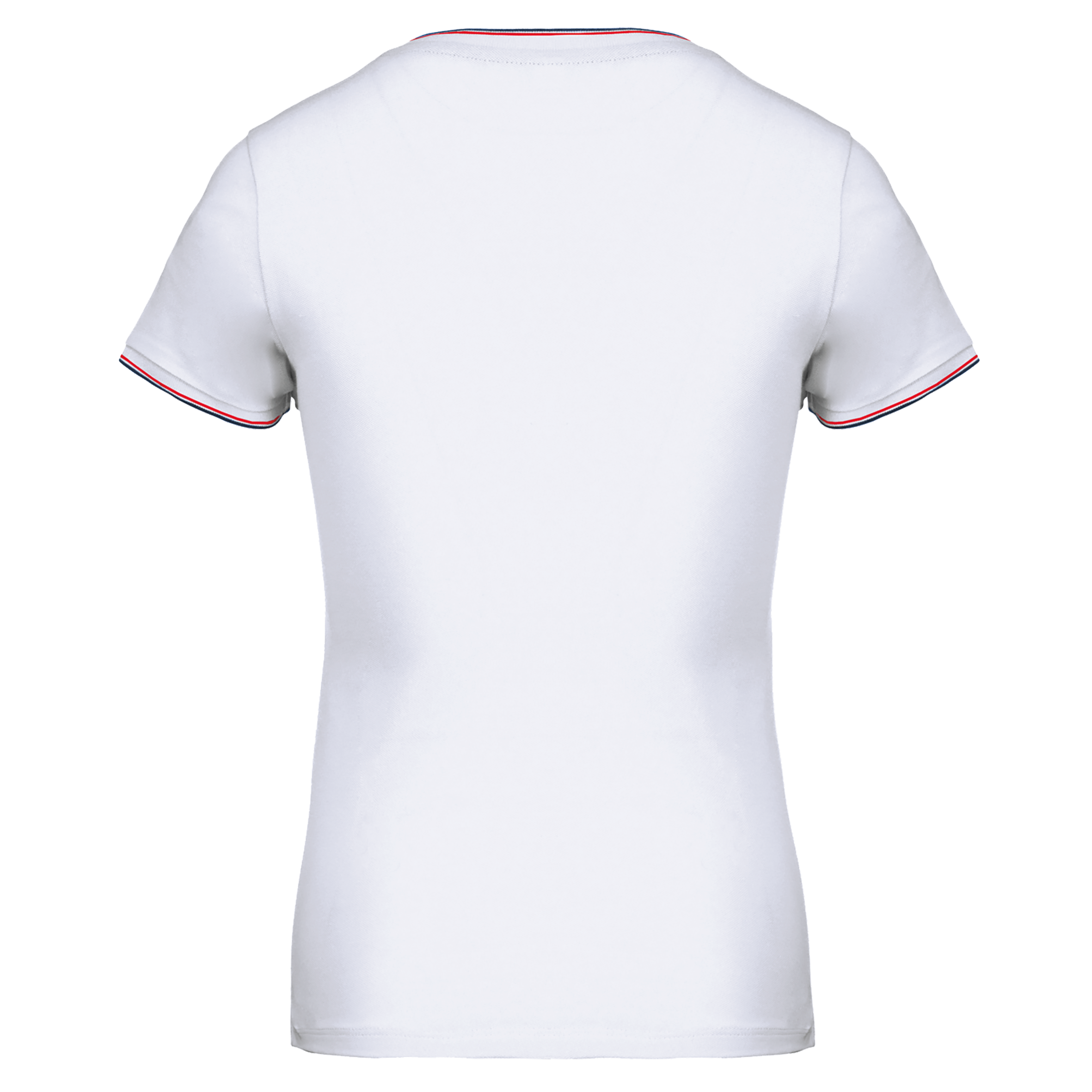 T-shirt maille piquée col V femme - Image 28