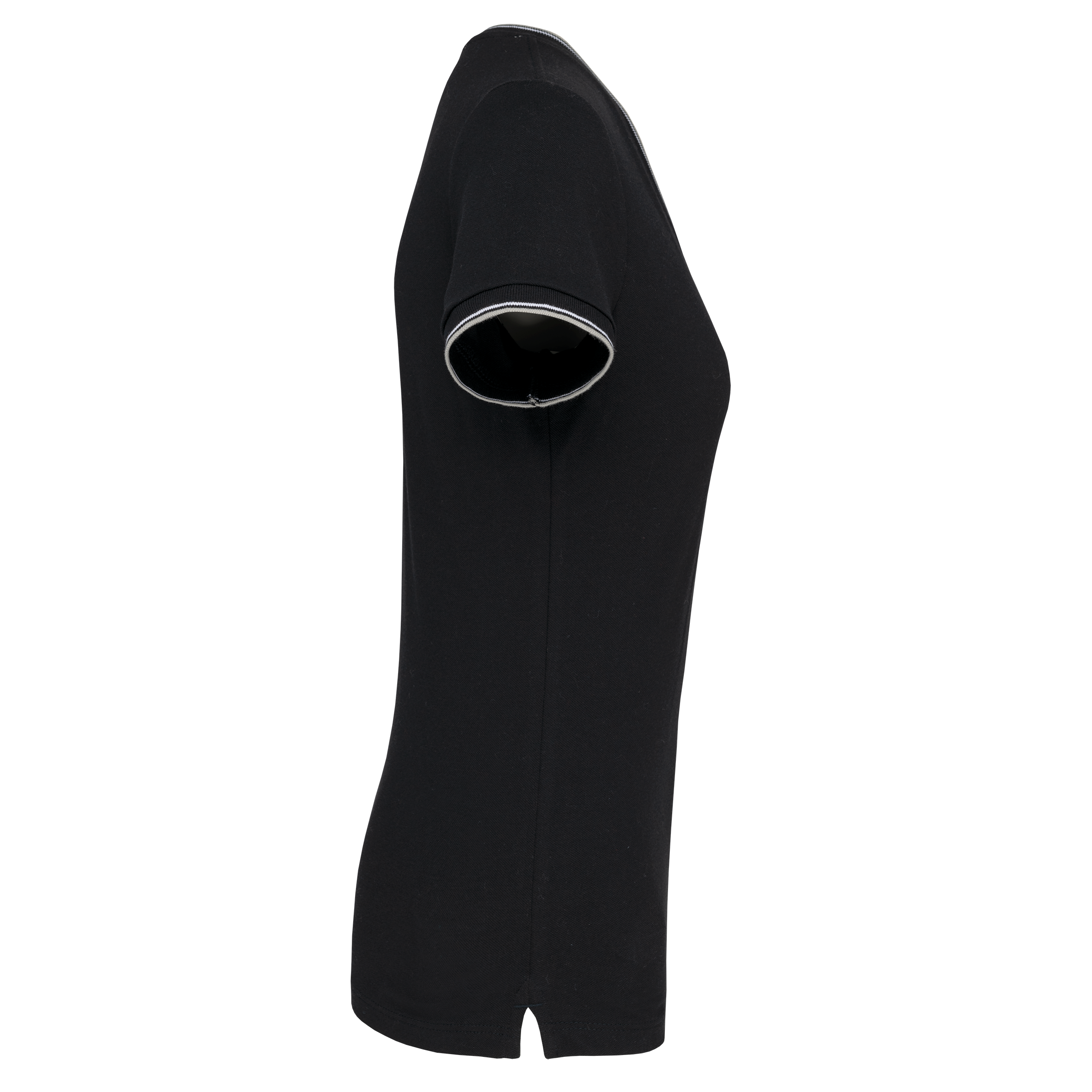 T-shirt maille piquée col V femme - Image 15