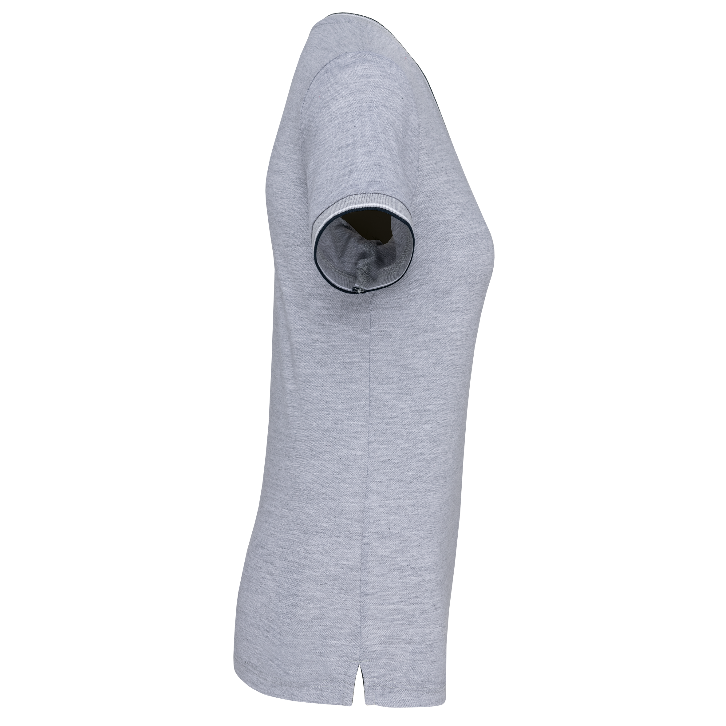 T-shirt maille piquée col V femme - Image 24