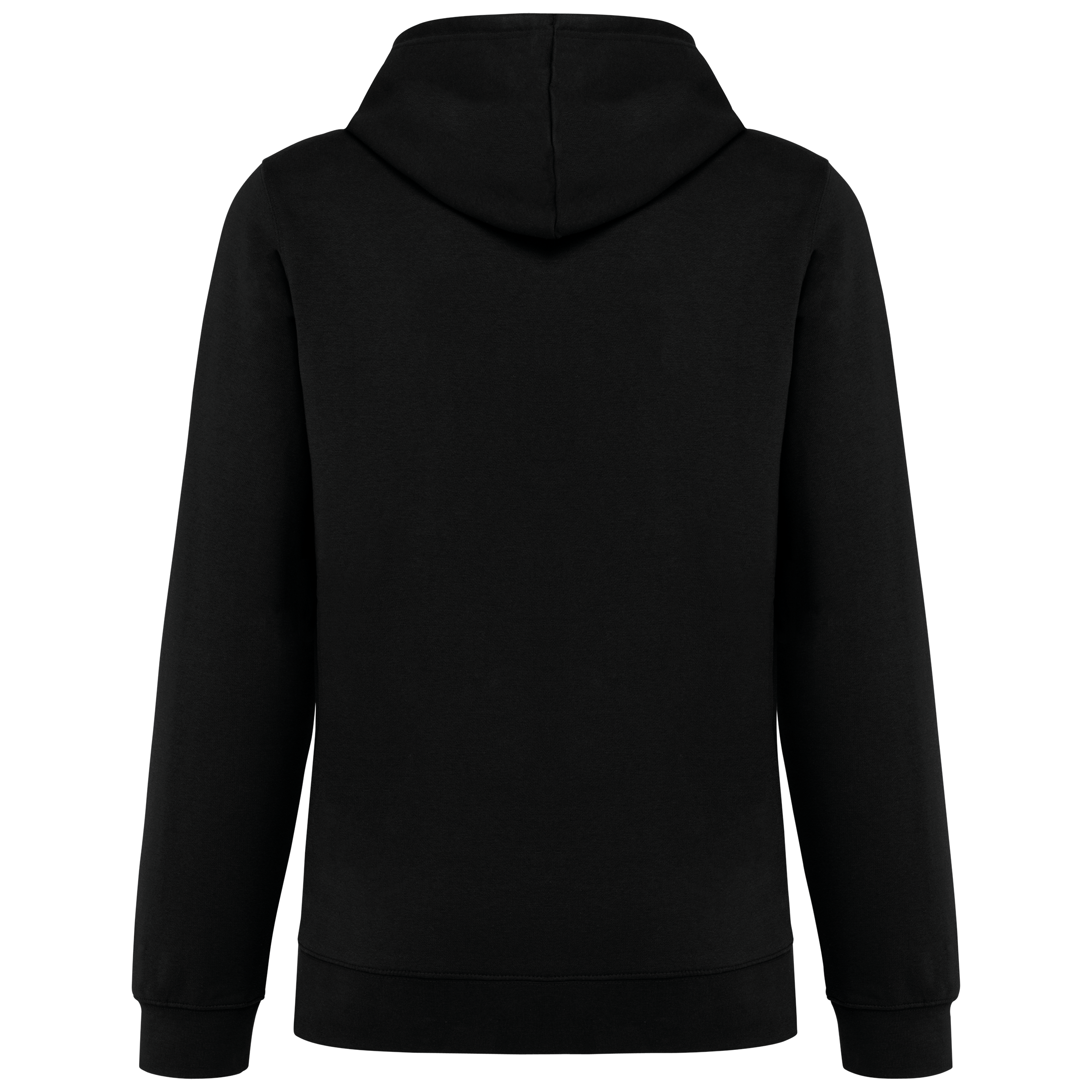 Sweat-shirt à capuche contrastée à motifs unisexe - Image 14