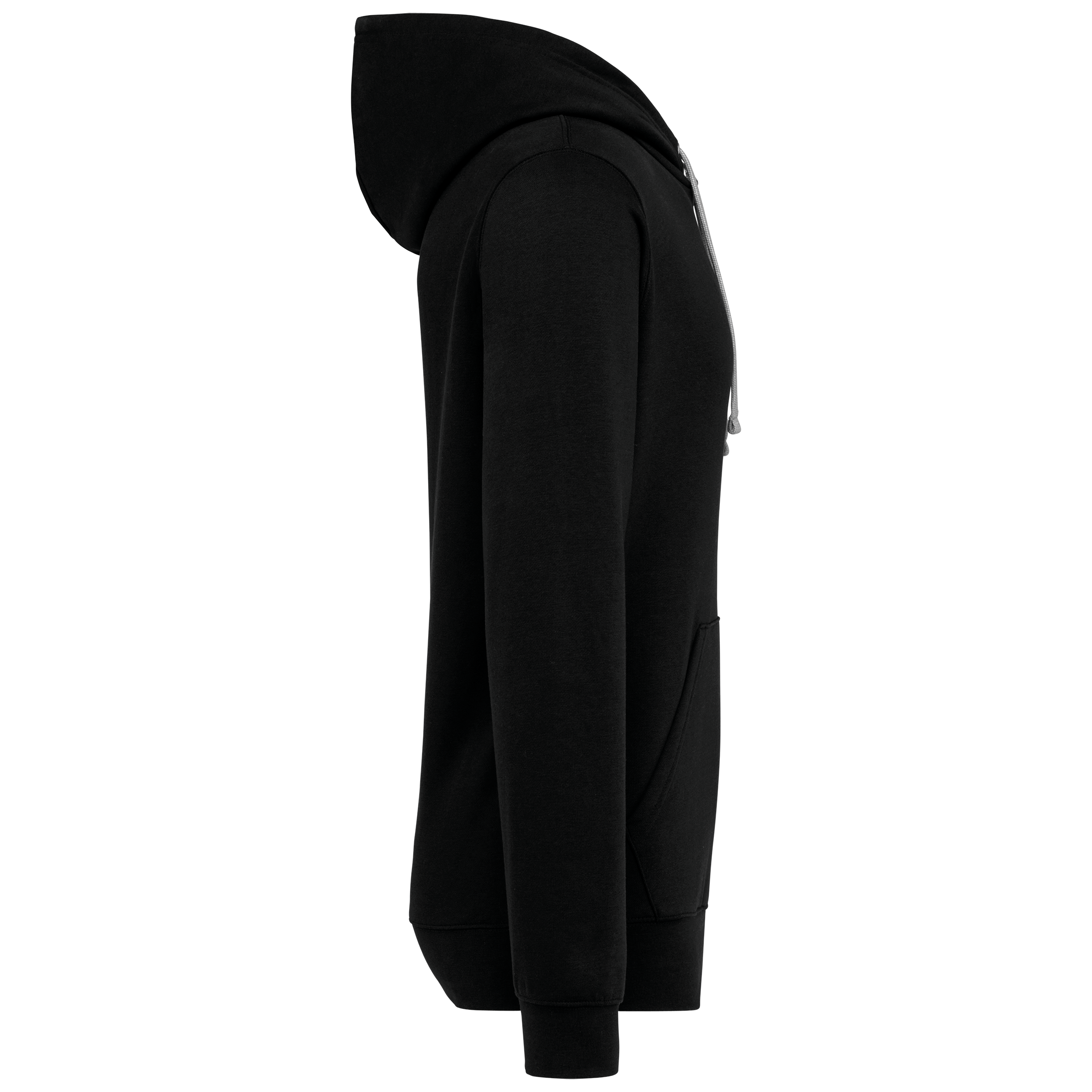 Sweat-shirt à capuche contrastée à motifs unisexe - Image 16