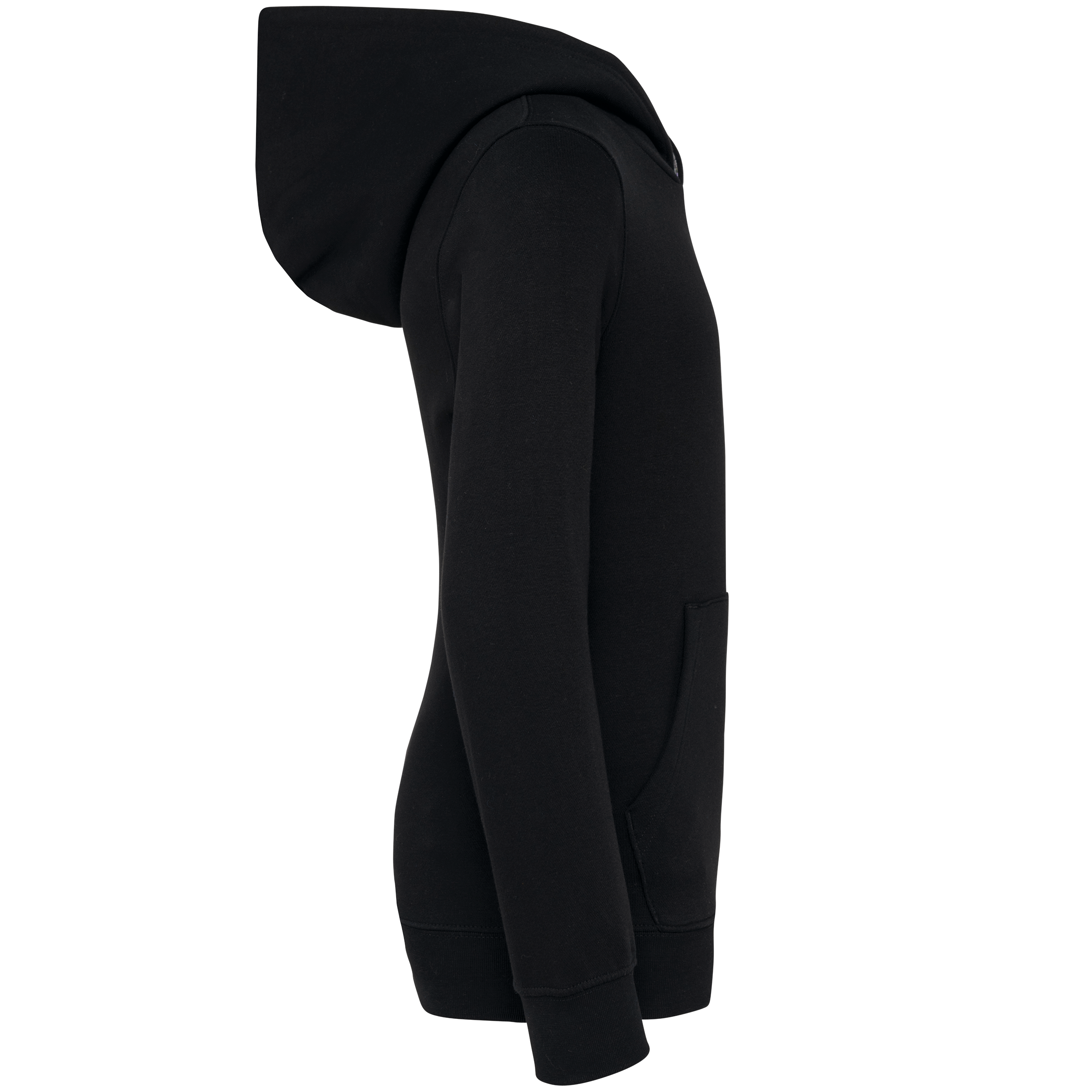 Sweat-shirt à capuche contrastée à motifs enfant unisexe - Image 25